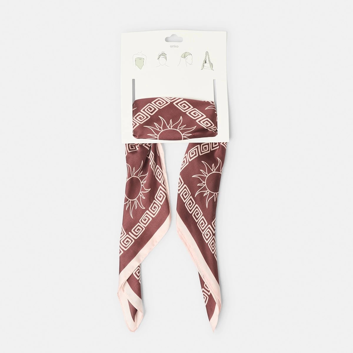 6 Hair Scarf - Sun, 6 of 6