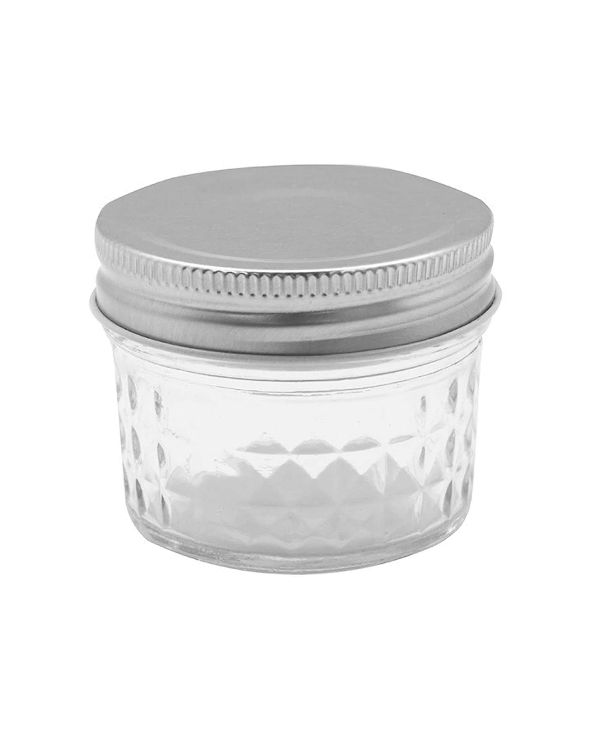 2 4pc Lemon And Lime 135ml Quilted Glass Conserve Jar Food/storage Container
 - Clear, 2 of 2