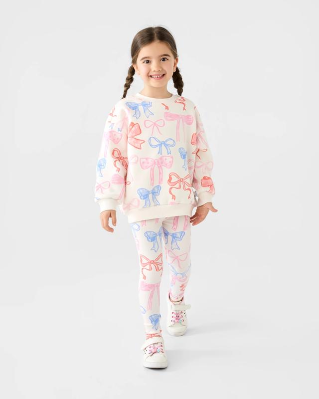Crew Neck Top and Leggings