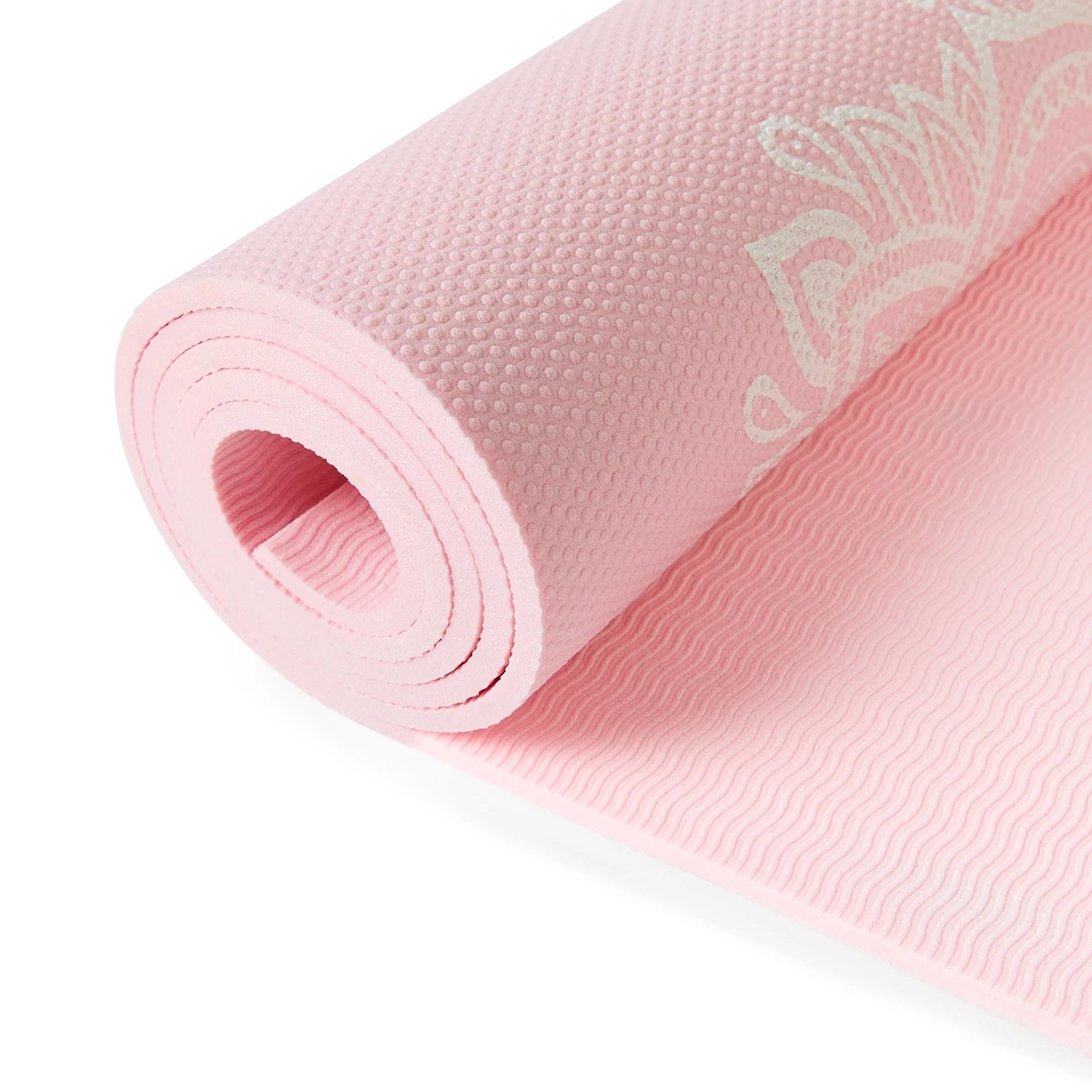 6 5mm Yoga Mat - Pink, 6 of 8