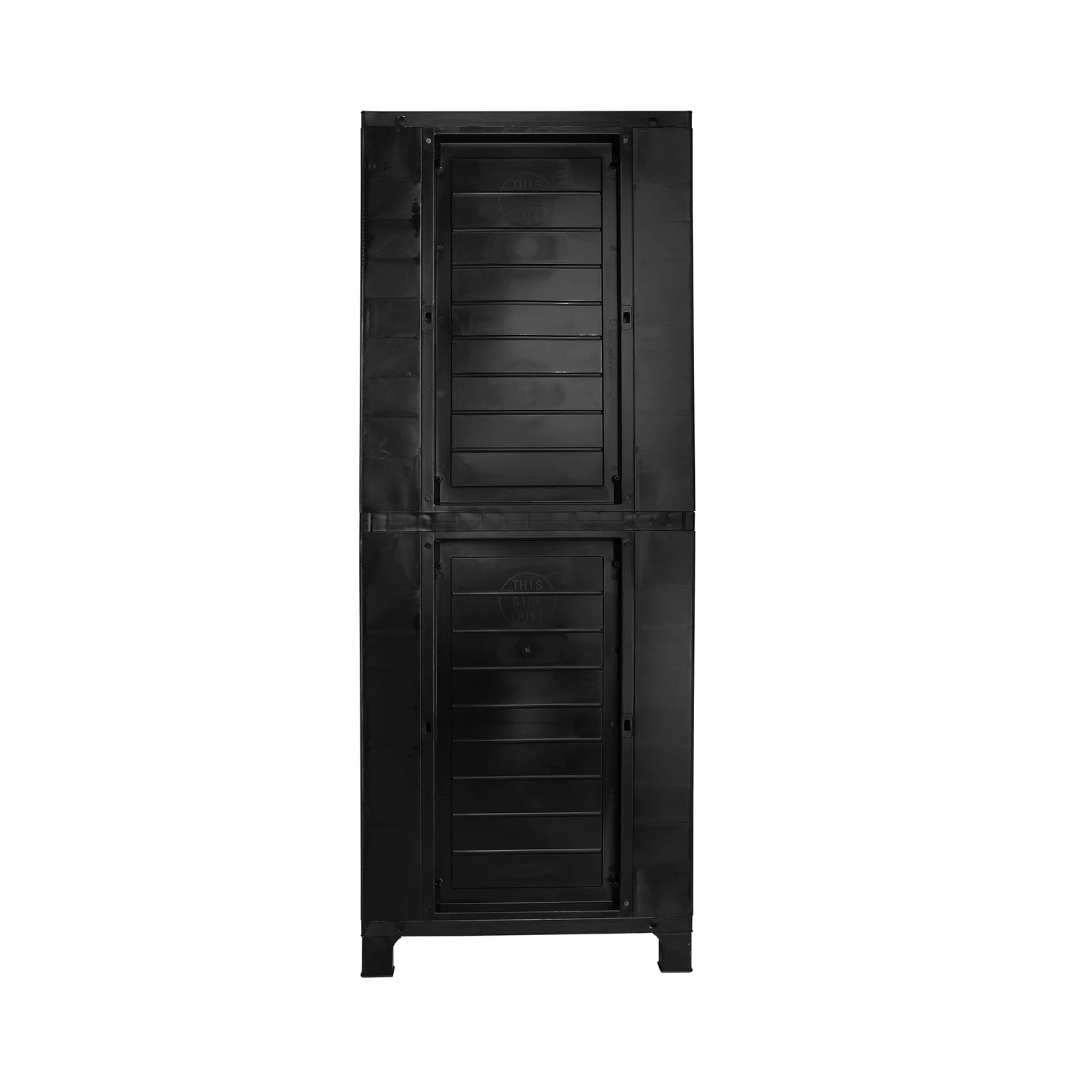 7 Livsip Outdoor Storage Cabinet Box Cupboard Garage Garden Adjustable Lockable - Black, 7 of 7