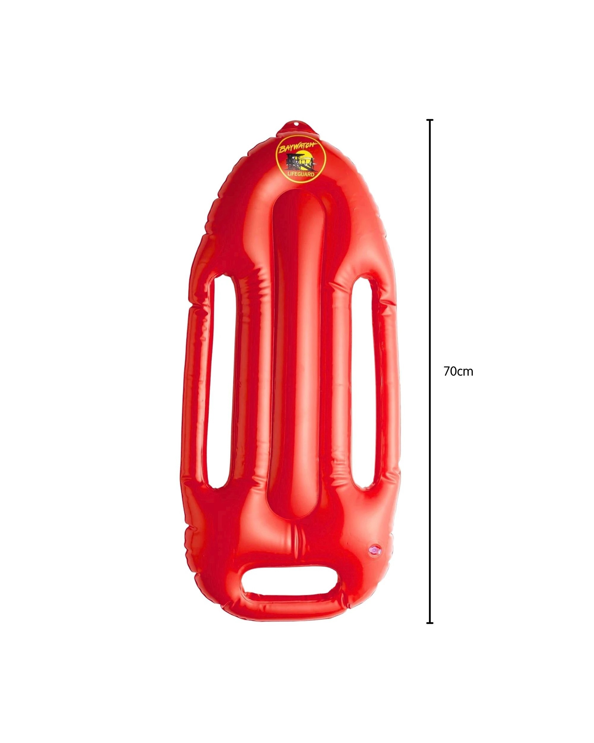 3 Smiffys Baywatch Inflatable Life Saver Prop Float - One Size - Red, 3 of 5