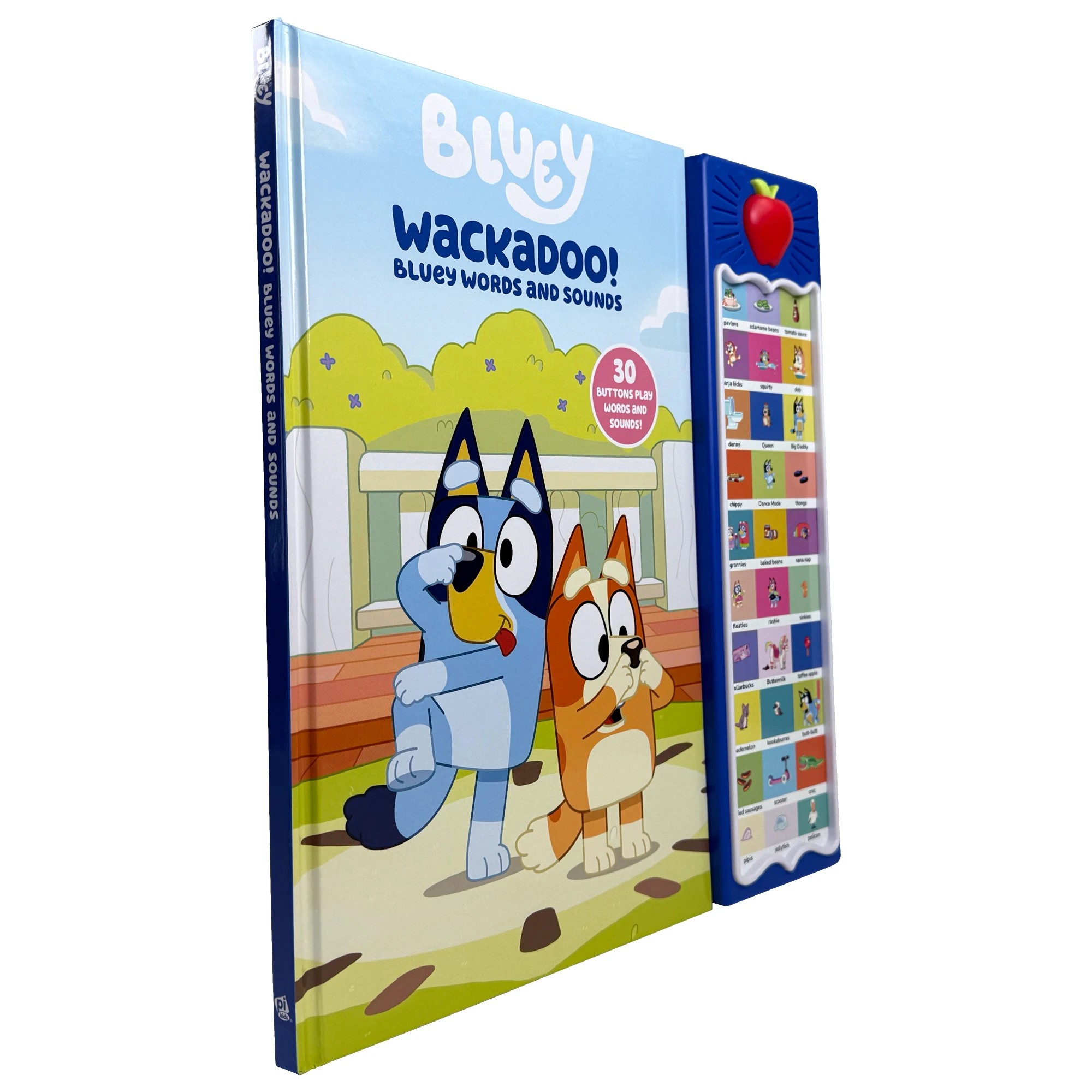 1 Bluey: Wackadoo! Bluey Words and Sound Book, 1 of 8