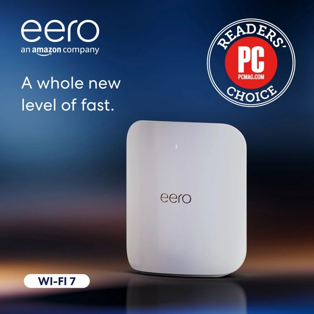 4 Amazon eero Max 7 Mesh Tri-band WiFi 7 Router, 4 of 10