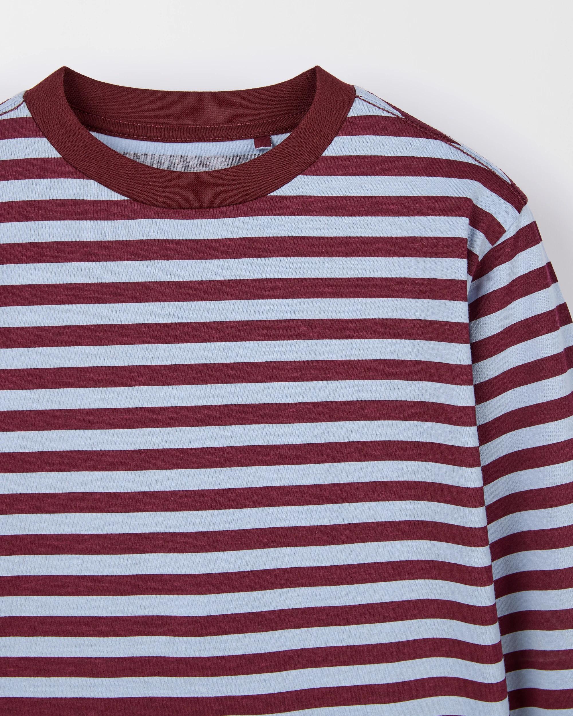 5 Target Kids Australian Cotton Long Sleeve T-Shirt BLUE/PORT, 5 of 5