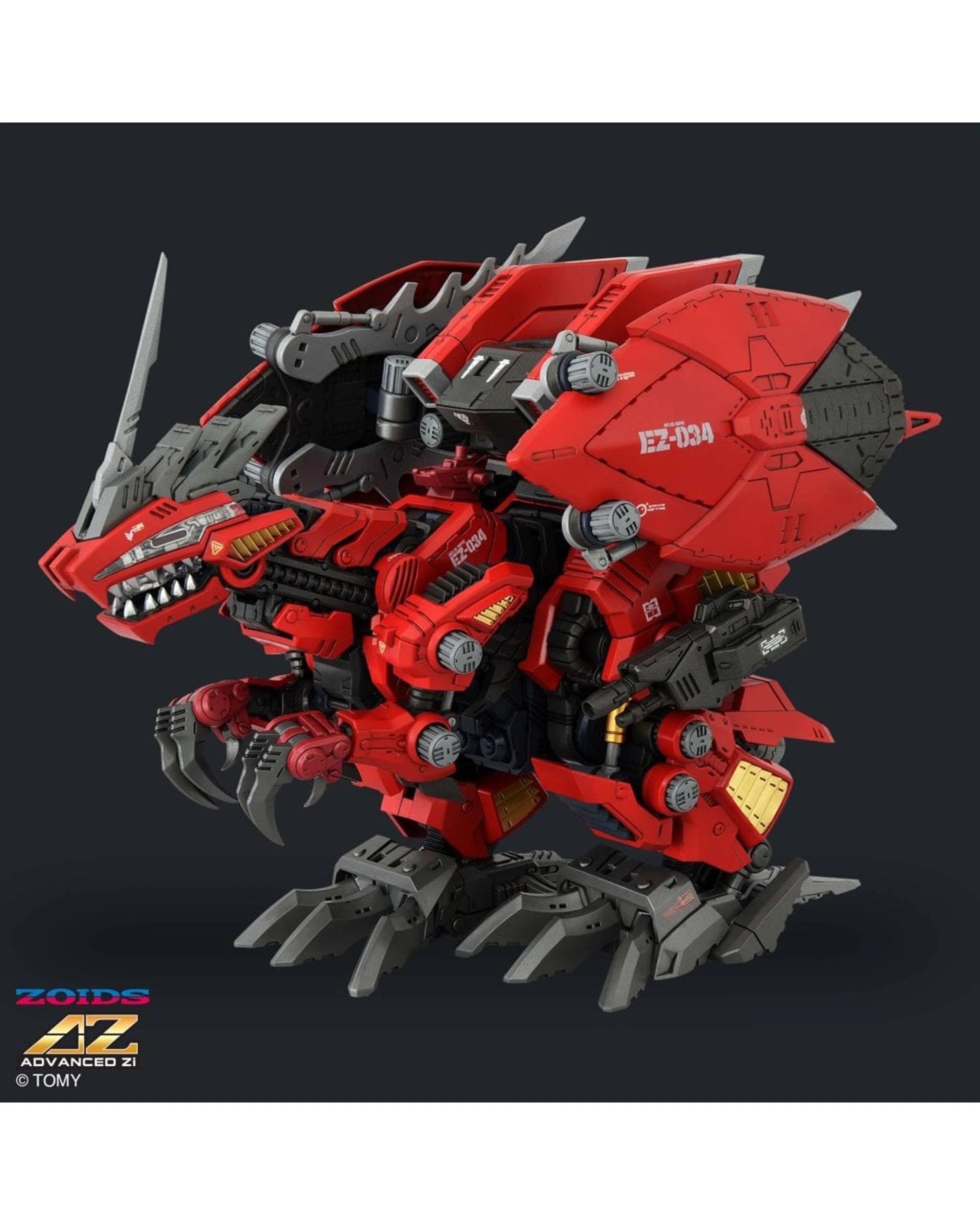 7 Takara Tomy Zoids Advanced Zi Series AZ-12 Geno Breaker Tyrannosaurus Type 1/72 Scale Model Kit, 7 of 10
