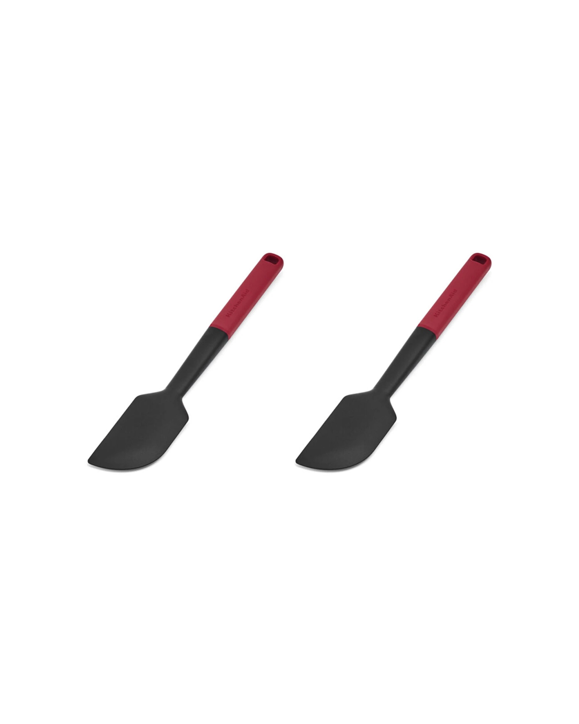 1 KitchenAid Classic Nylon Scraper Spatula Turner 2PK Kitchen Utensil - Red, 1 of 6