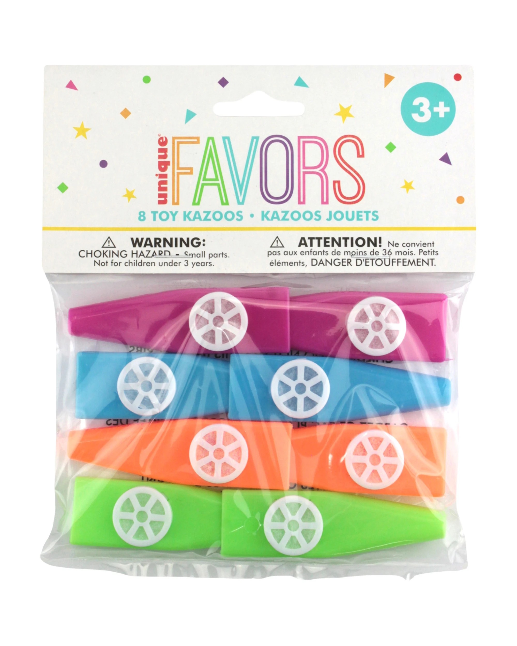 2 Oceana Coloured Toy Kazoos Pack of 8 - Multi, 2 of 3
