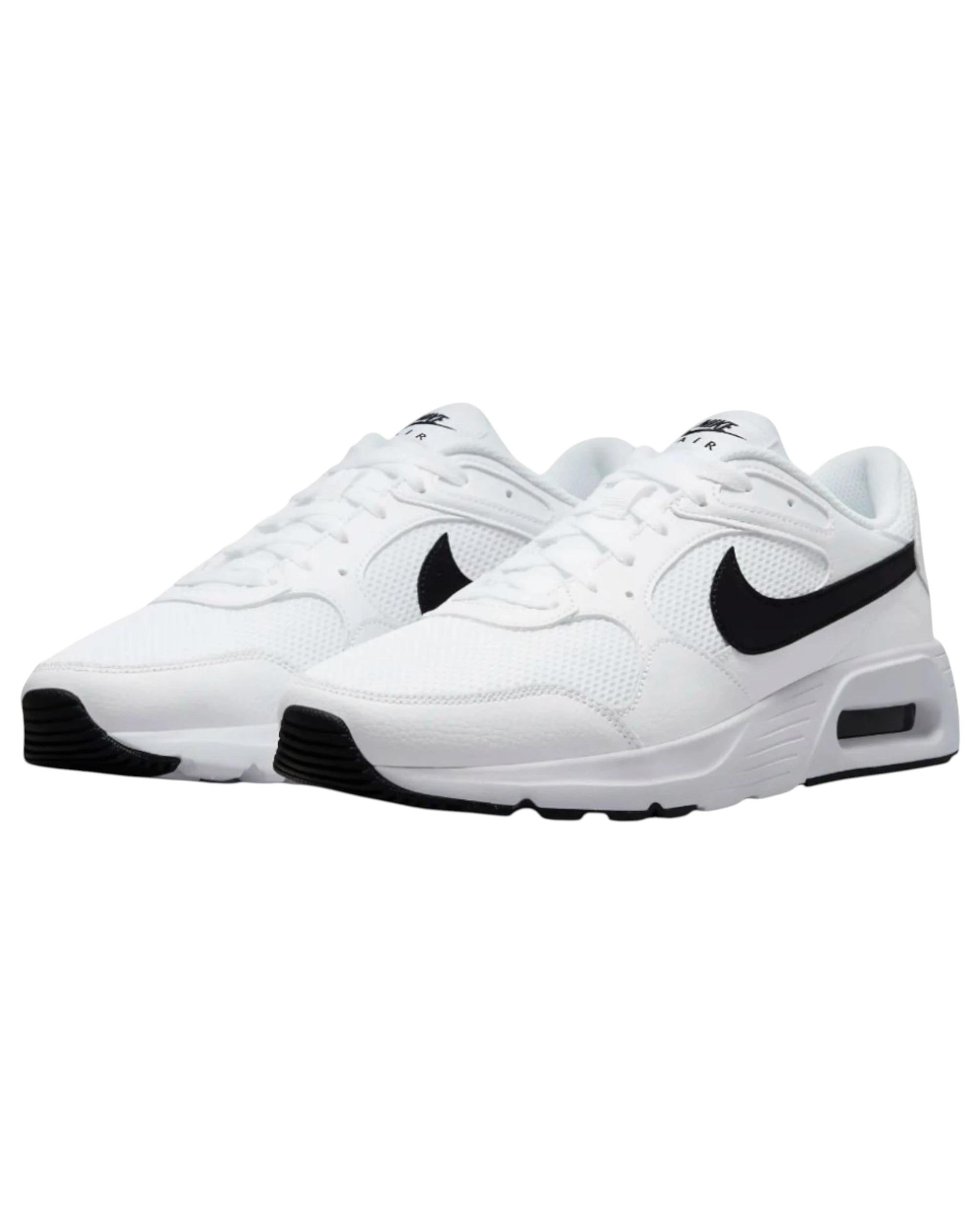 5 Nike Mens Air Max SC White/ Black Athletic Shoes WHITE, 5 of 7