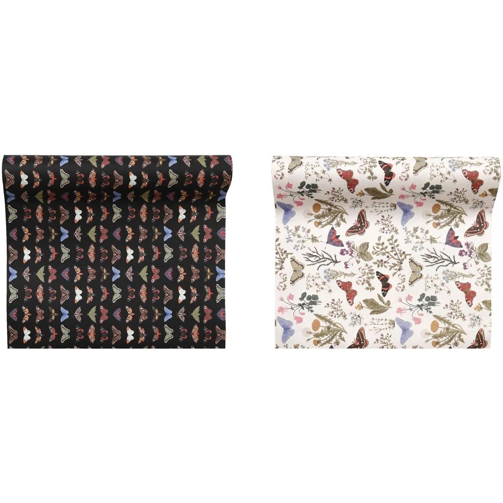 2 Otto Gift Wrap 390mm x 3m Butterfly 2 Pack, 2 of 3