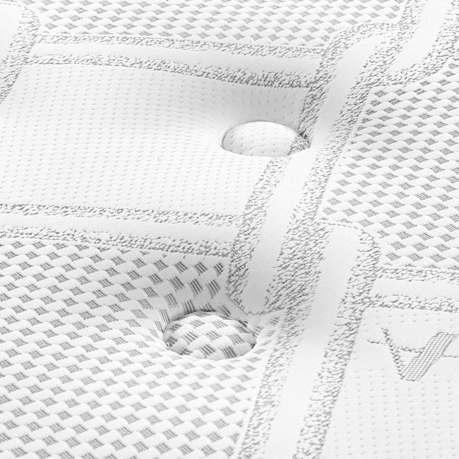 4 Alfordson Mattress 26cm Bonnell Spring Medium Firm Double-Sided EuroTop - King Bed, 4 of 9