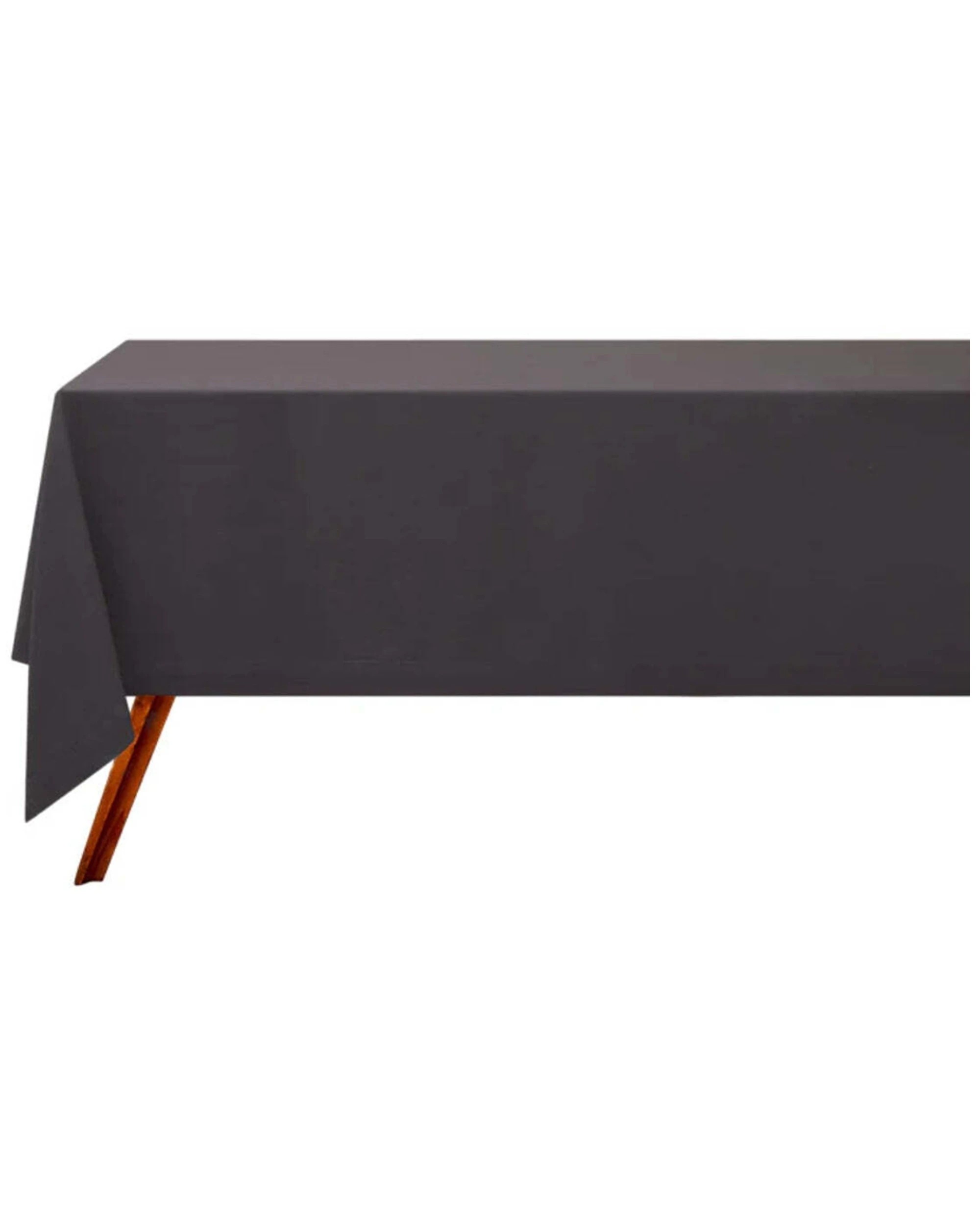 1 Maxwell & Williams Cotton Classics Tablecloth 230x150cm 100 Percent Cotton - Grey, 1 of 3