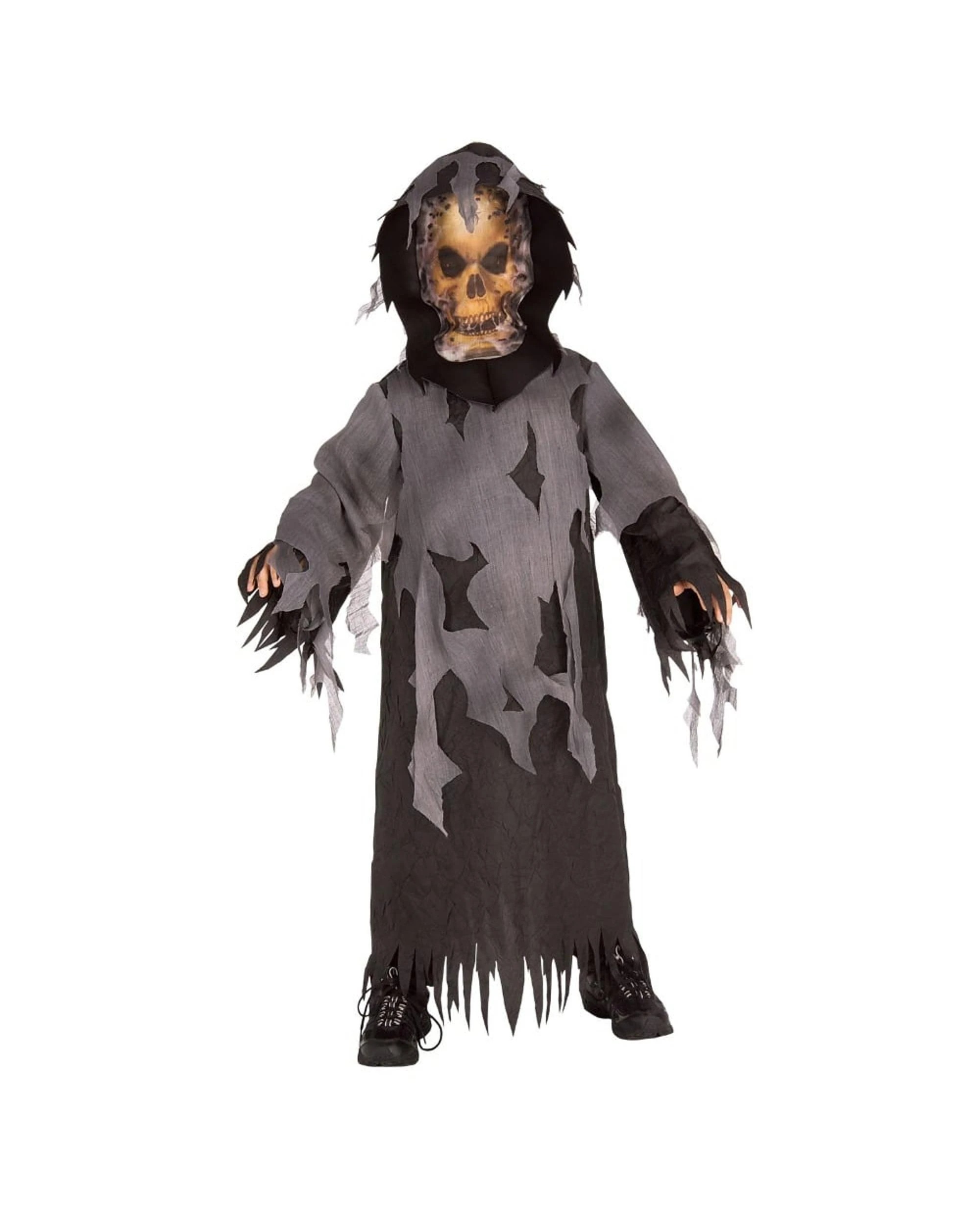 1 Haunted Skeleton Child Costume Size S 3-4 Years, 1 of 4