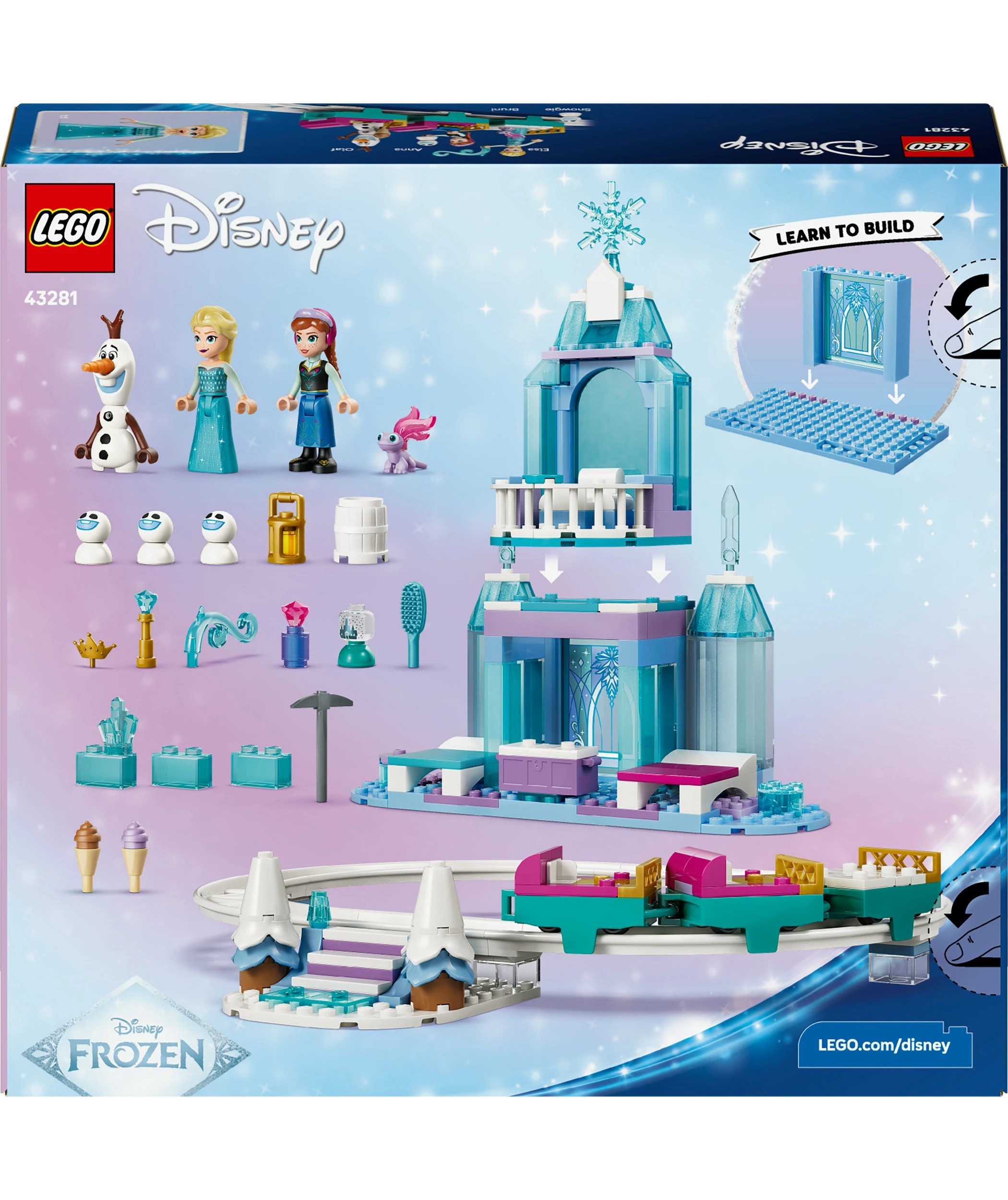 10 LEGO Disney Princess Elsa's Ice Castle & Snow Ride Adventure 43281, 10 of 10