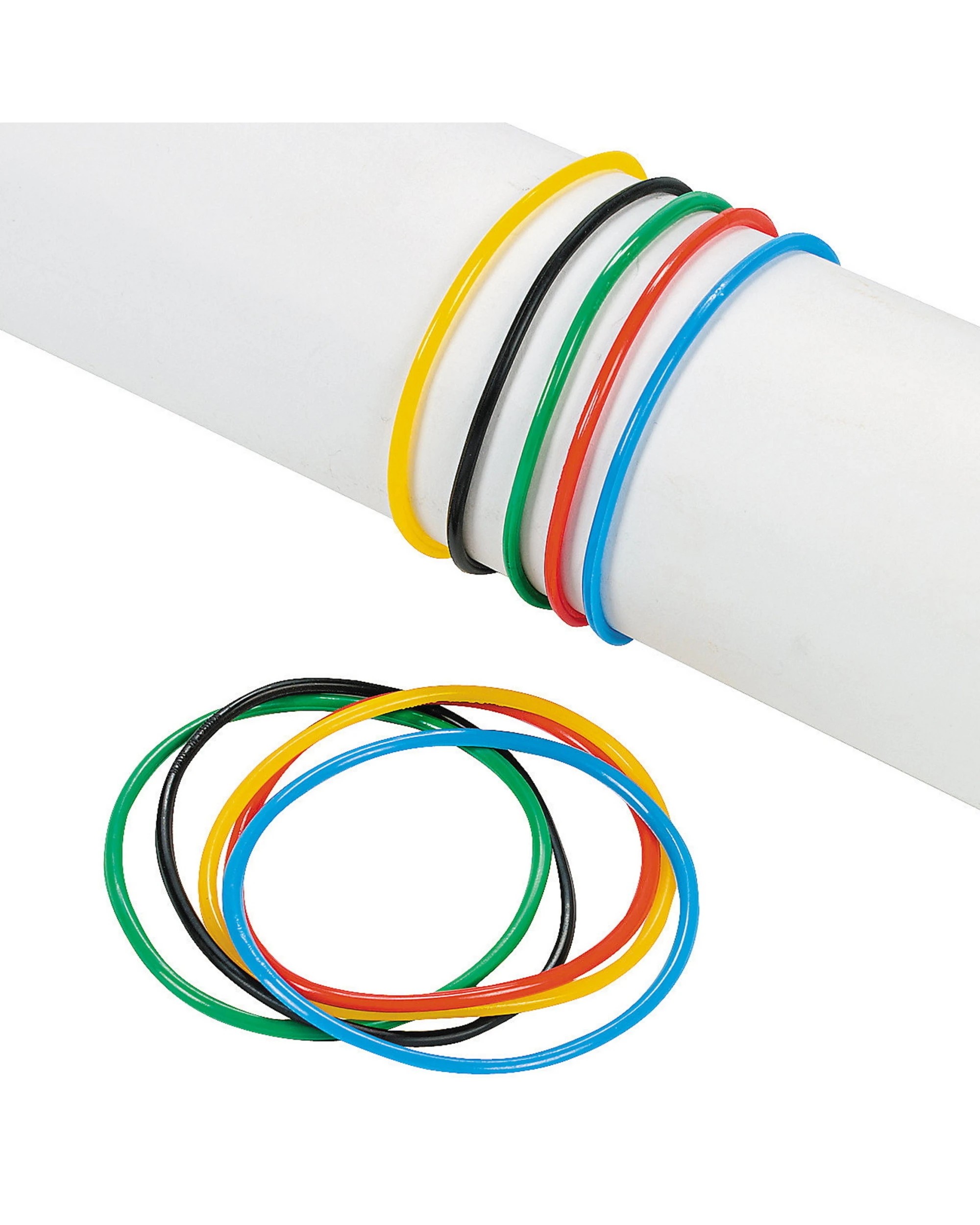 1 Partyrama Coloured Jelly Bracelets Pack of 144, 1 of 1