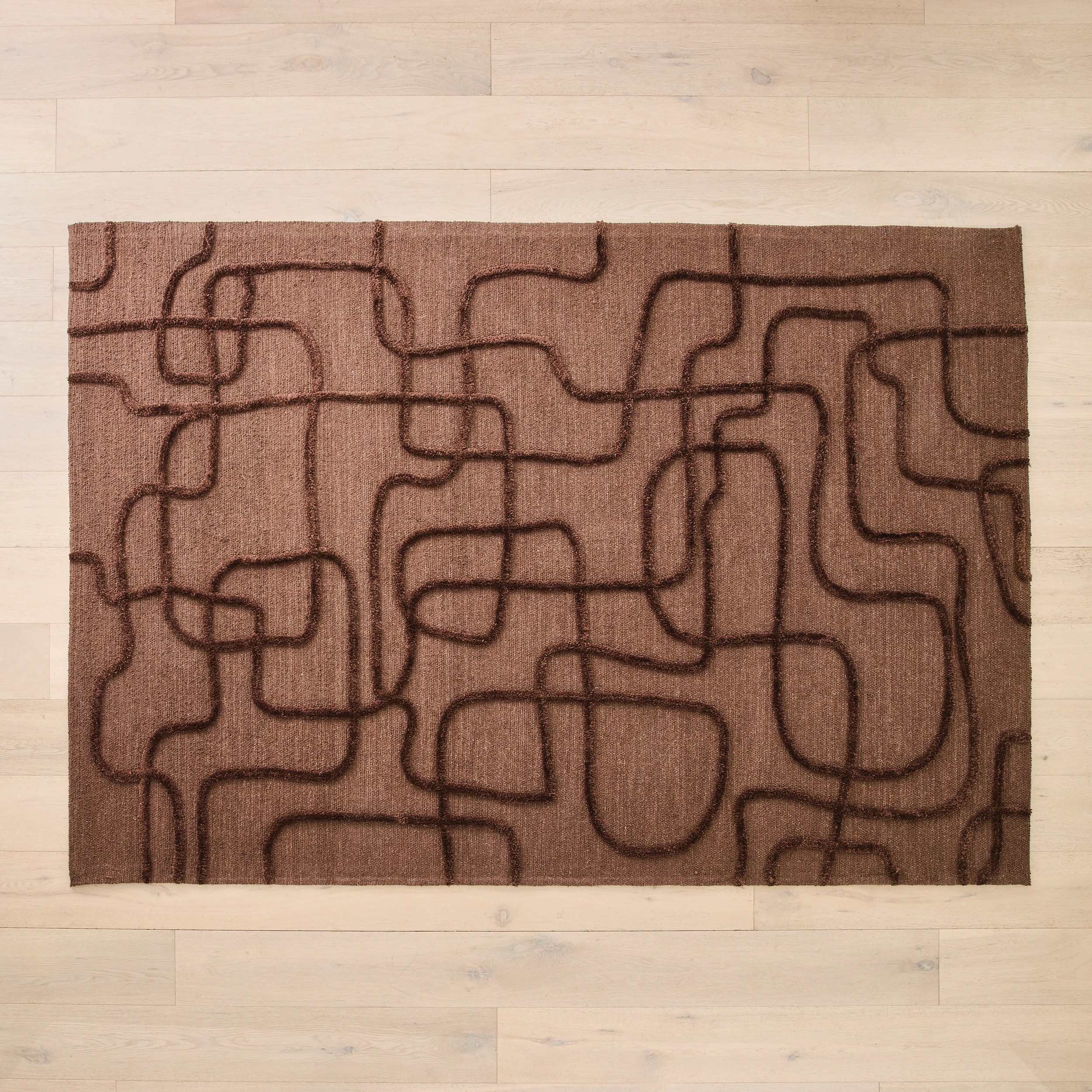 5 Leslie Loop Wool Blend Rug - Extra Large - 270cm x 180cm, 5 of 5