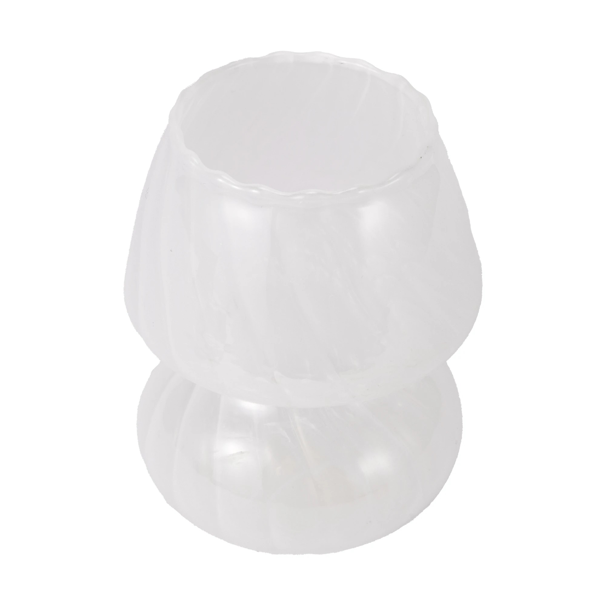 4 Vanilla and Coconut Scented Tealights & Holder, 4 of 10