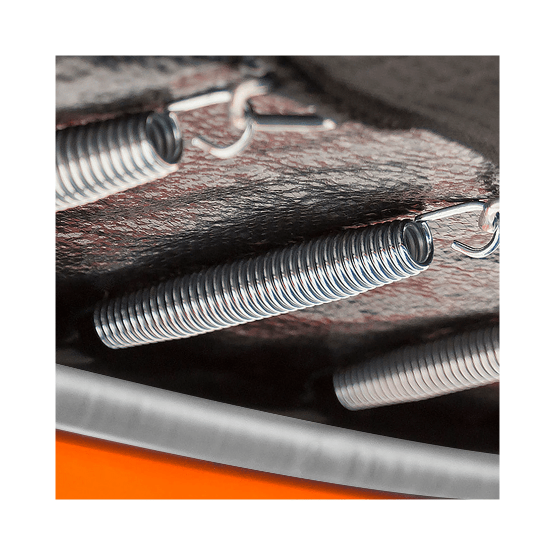 3 Kahuna Trampoline 10 ft with Basketball Set and Roof - Orange, 3 of 6