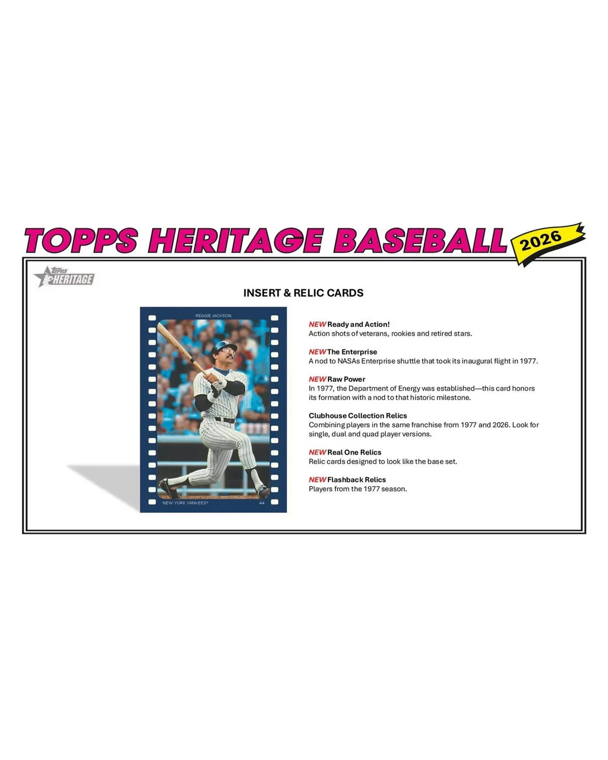 4 Topps MLB 2026 Baseball Heritage Hobby Pack, 4 of 5
