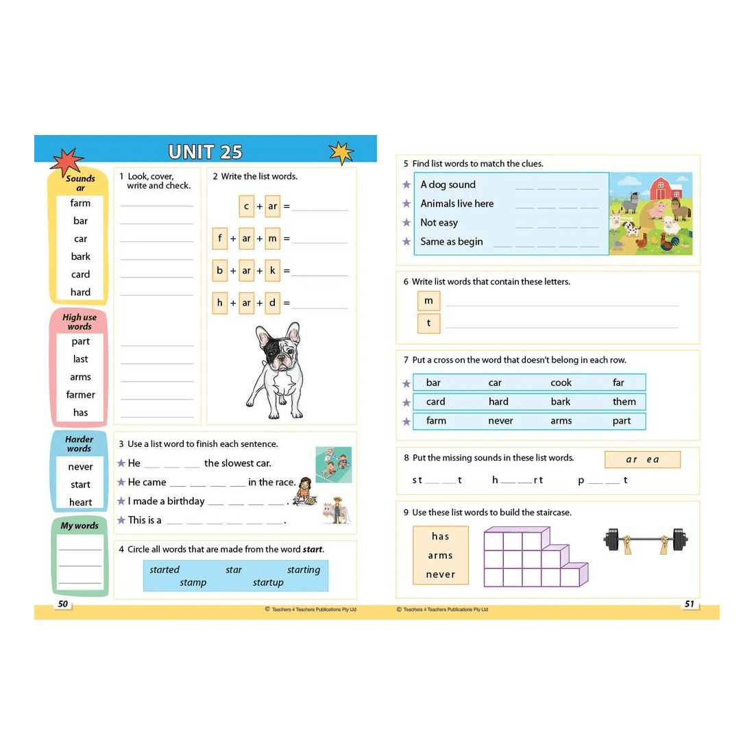 2 Structured Synthetic Phonics & Spelling 1, 2 of 2