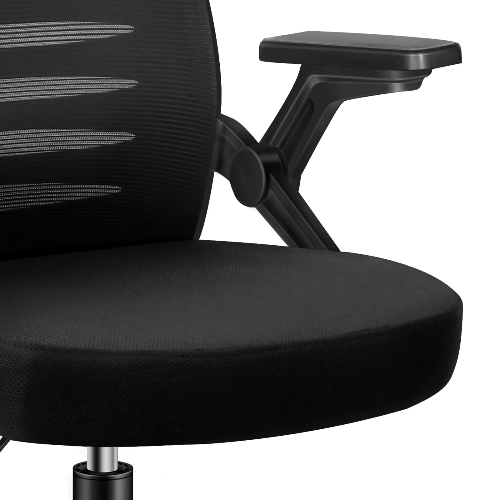 6 Alfordson Mesh Office Chair Executive Computer Seat Gaming Racing Work - Black, 6 of 10