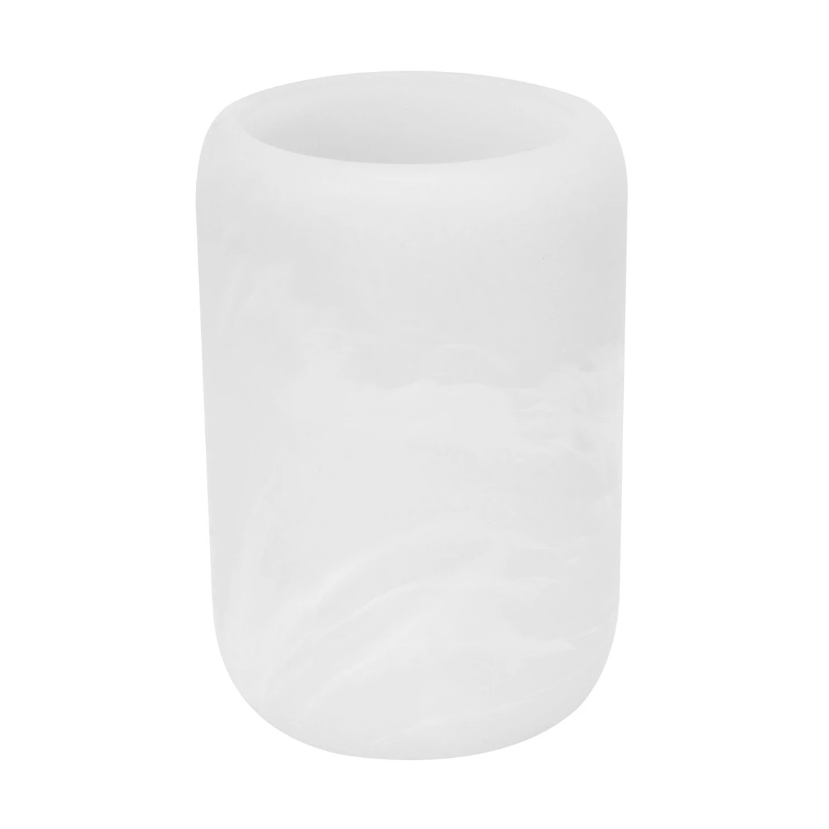 1 White Resin Tumbler, 1 of 5