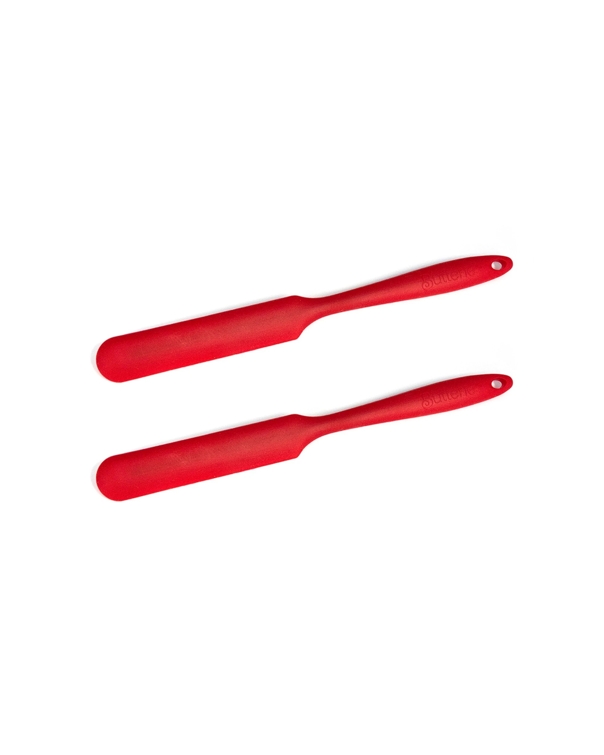 1 Butterie 2PK Silicone Kitchen Cooking Spatula Heat Resistant 24cm - Red, 1 of 3