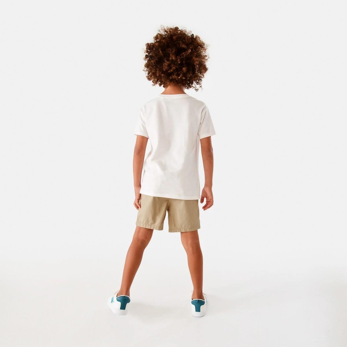 6 Poplin Shorts Corn Beige, 6 of 8