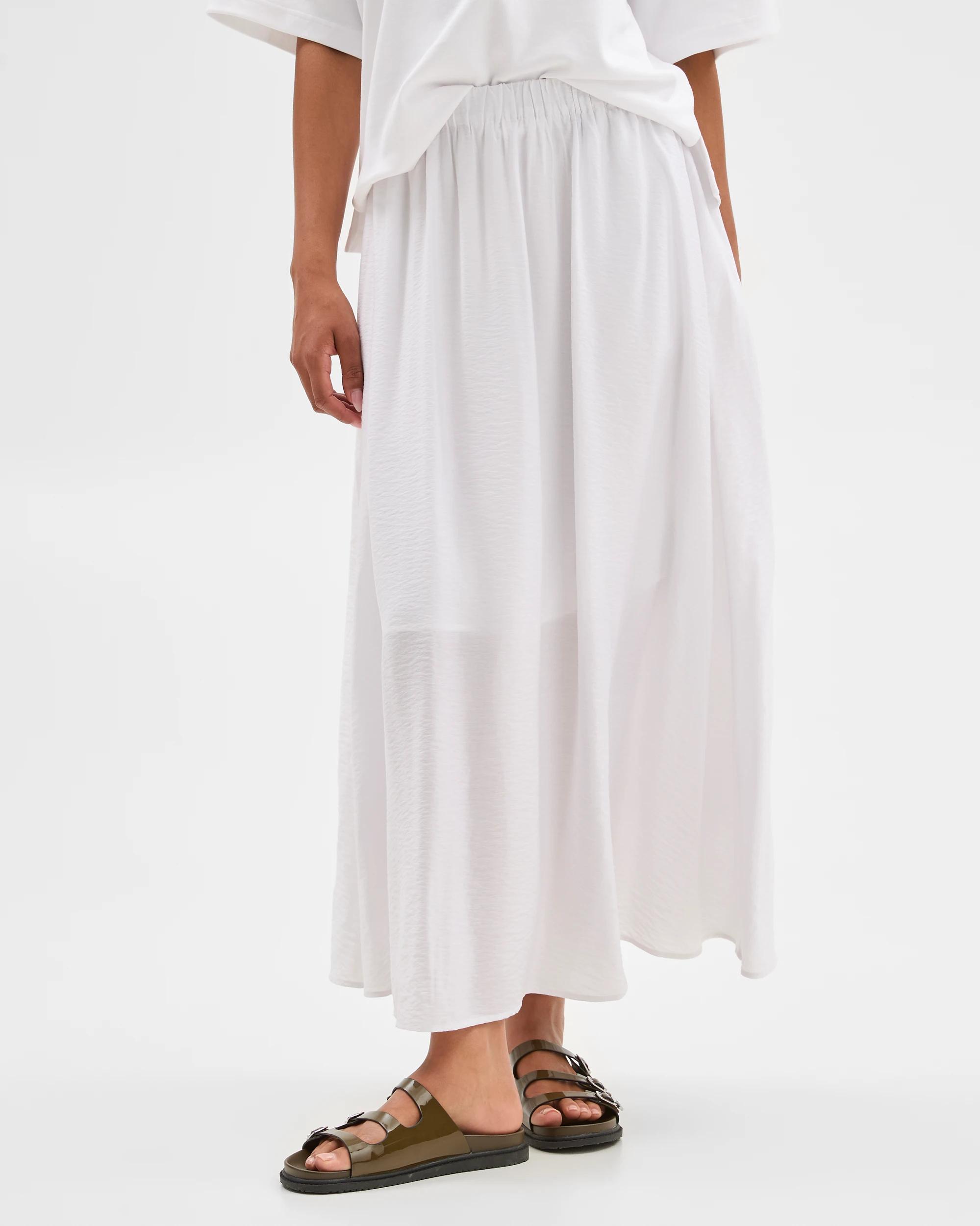 4 Target Pull On Maxi Skirt WHITE, 4 of 7