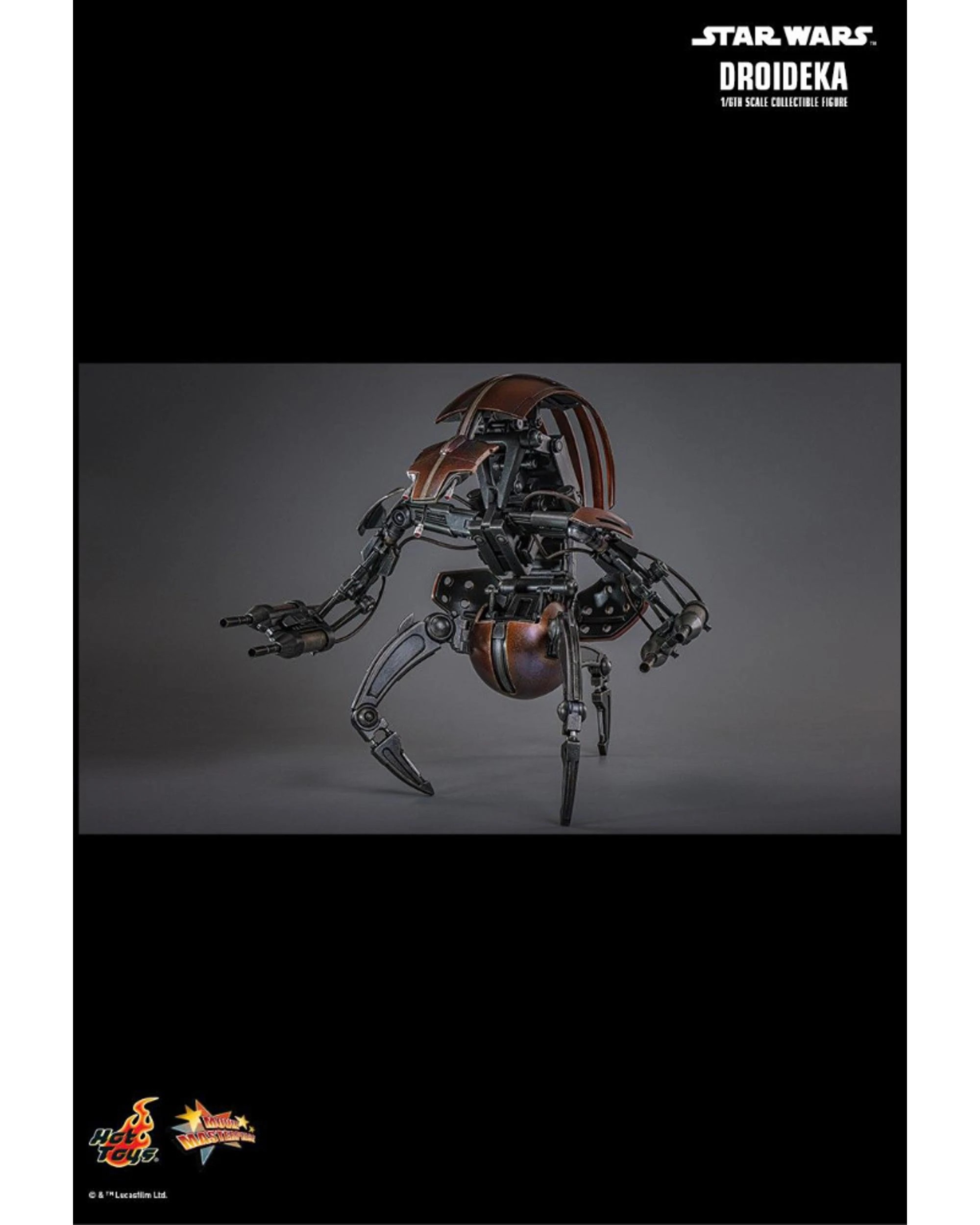 8 Hot Toys Star Wars Episode 1 The Phantom Menace Droideka 1:6 Scale Collectible Action Figure, 8 of 9