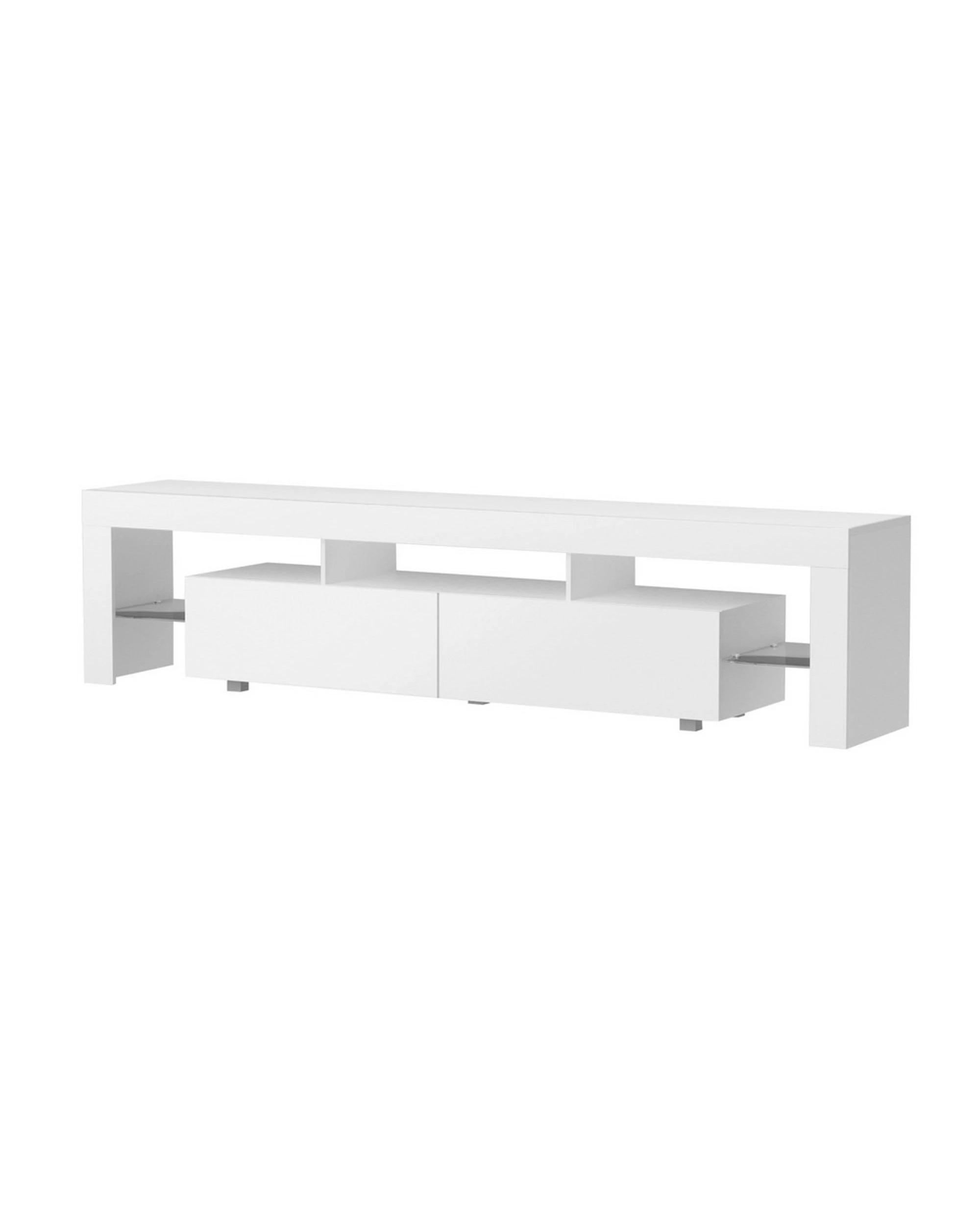 1 Artiss Tv Cabinet Entertainment Unit Stand Rgb Led 200cm
 - White, 1 of 3
