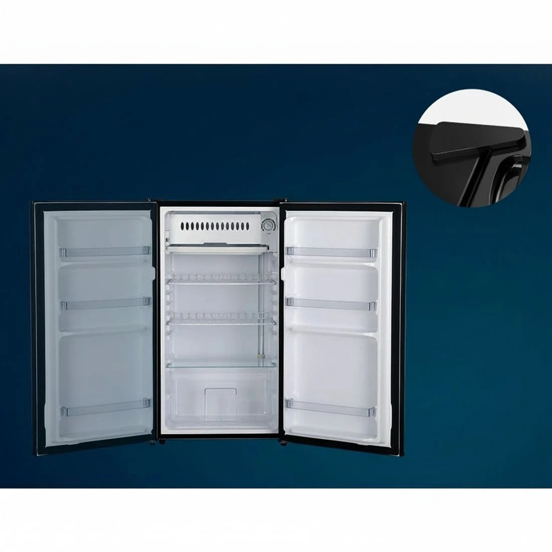 6 Devanti 95L Bar Fridge - Black, 6 of 7