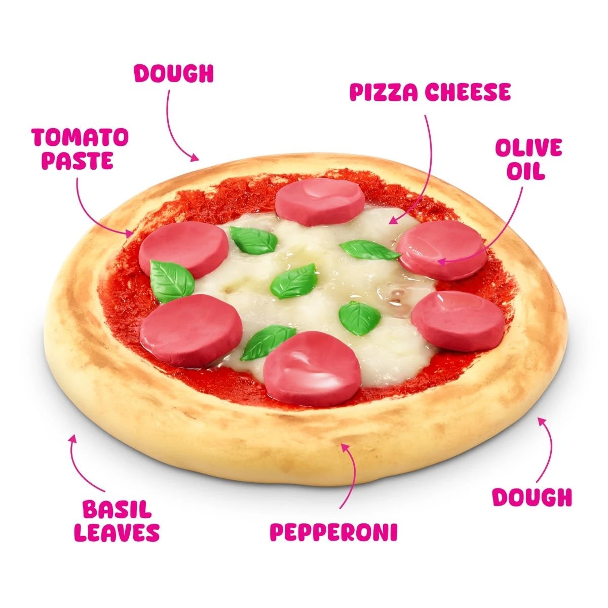 4 13 Piece Zuru Slime Mart Make Your Own Realistic Slime Food Playset - Pizza, 4 of 8