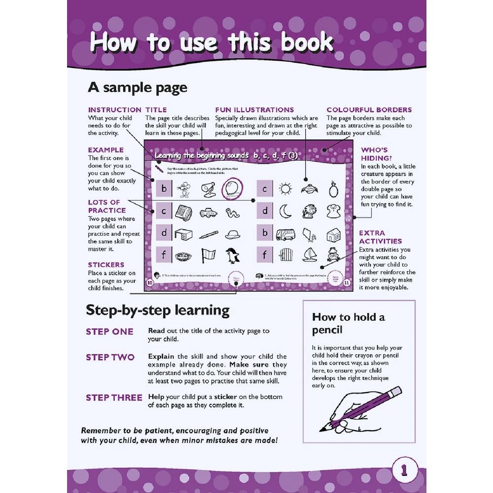 2 Excel Early Skills English Book 3 Consonant, 2 of 4