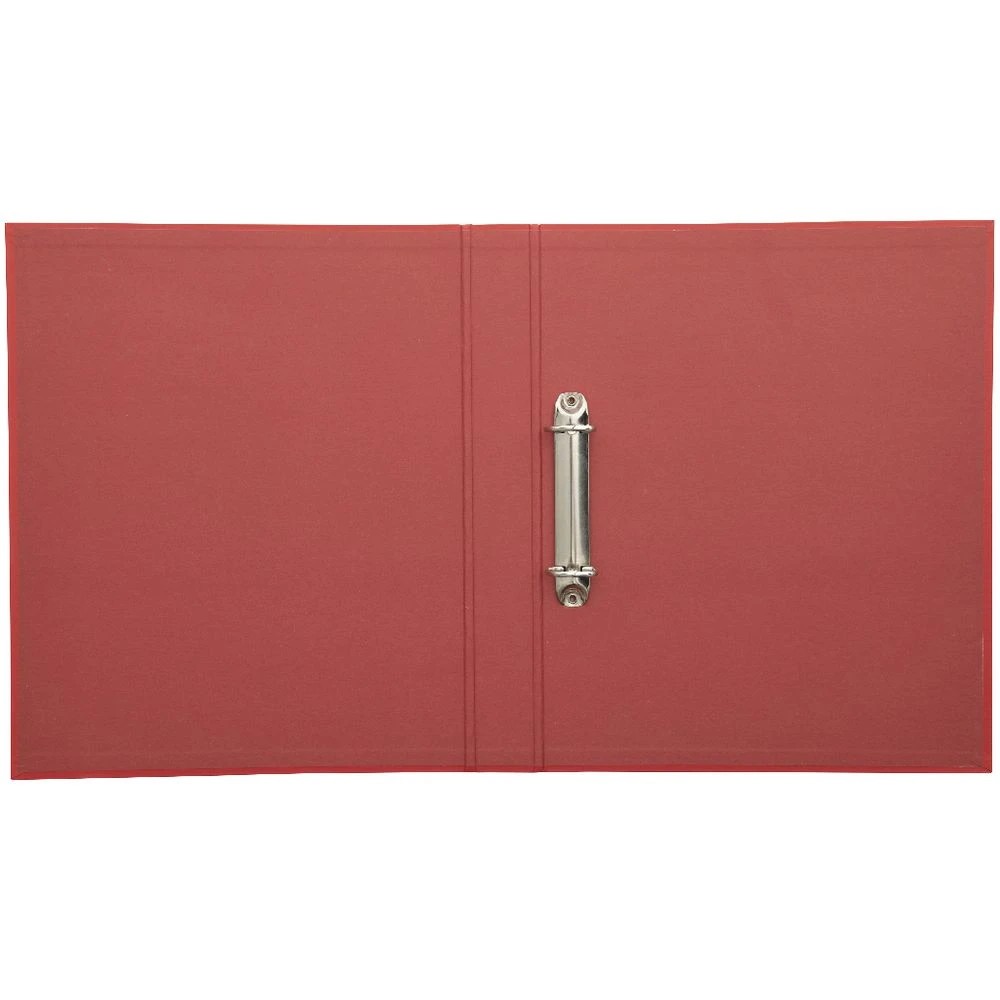 3 J.Burrows Binder A4 2 D-Ring 25mm Matte Red, 3 of 5