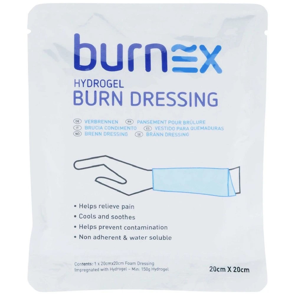 1 Burnex Burn Hydrogel Dressing 20x20cm, 1 of 2