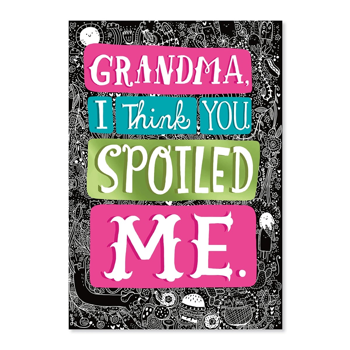 3 Hallmark Mother's Day Card - Grandma I Think You Spoiled Me, 3 of 3