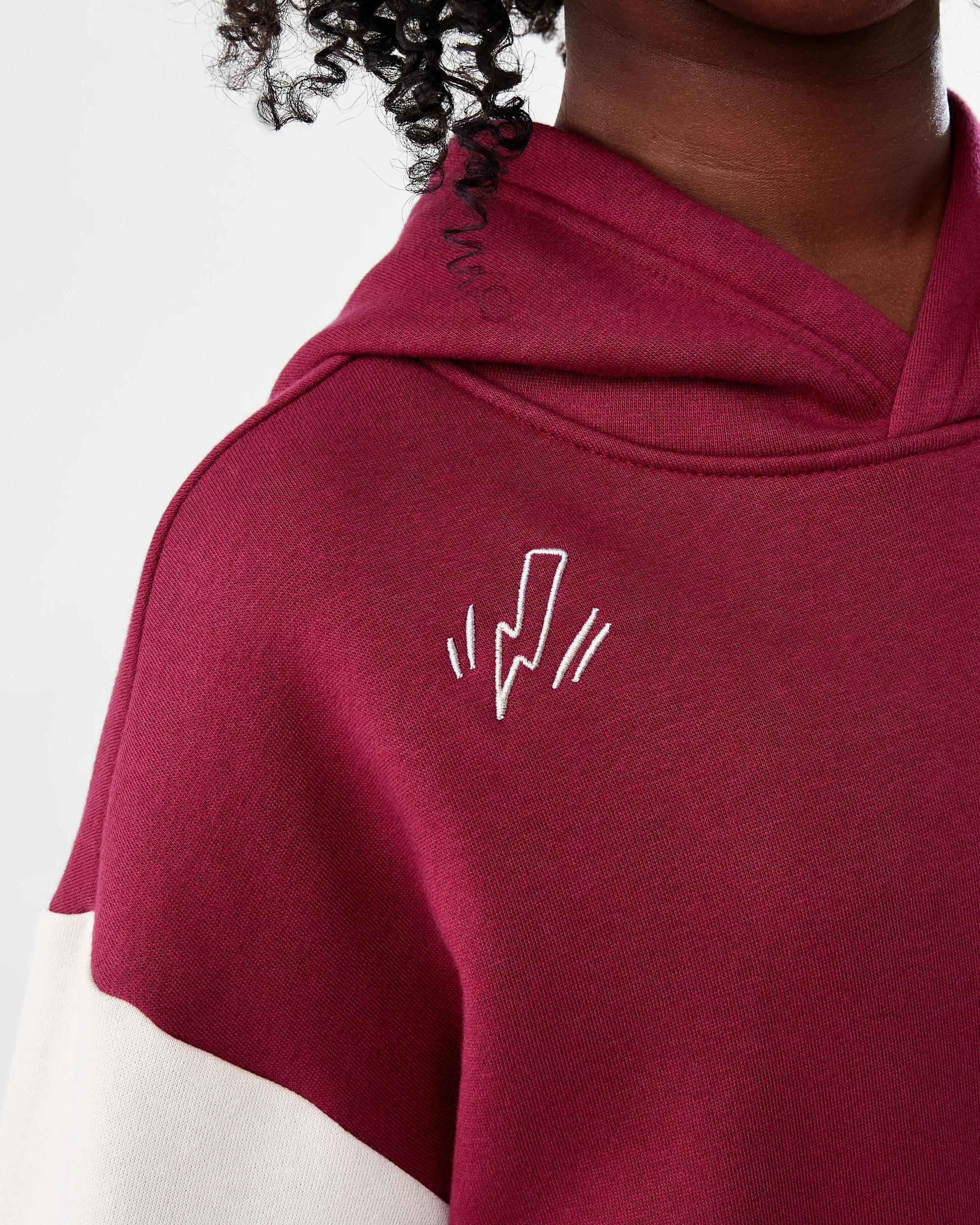 3 Harry Potter License Oversized Hoodie Red Hogwrt, 3 of 9