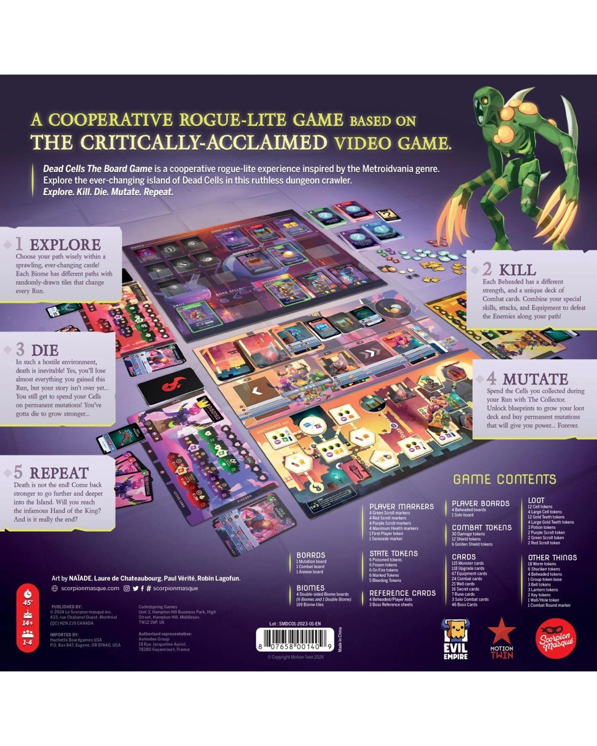 4 Dead Cells: The Rogue-Lite Board Game, 4 of 4