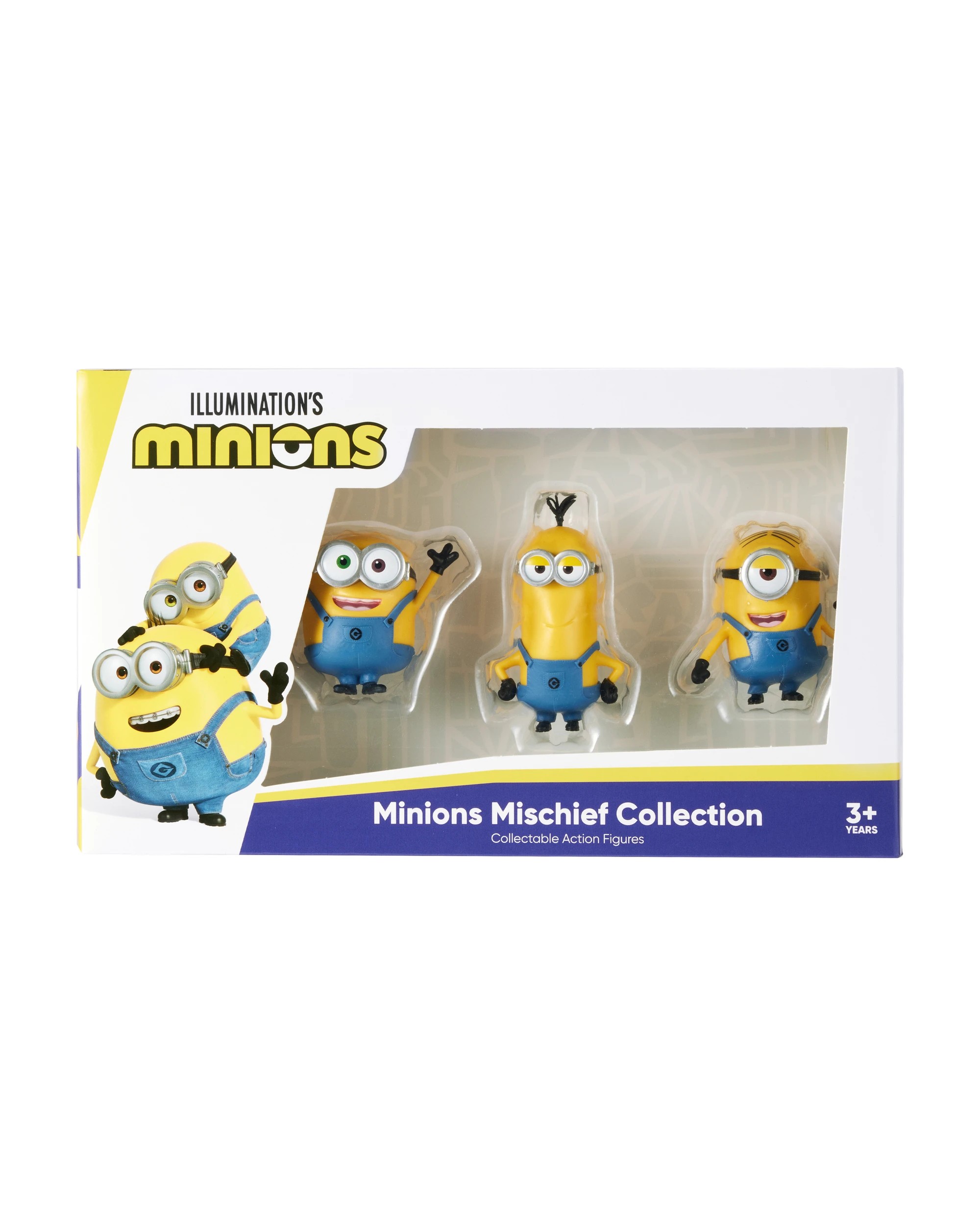 1 3 Pack Illumination's Minions Mischief Collection Collectable Action Figures, 1 of 6