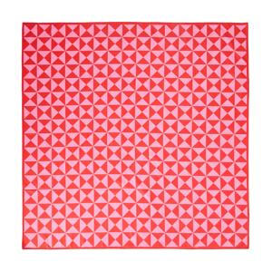 Geo Stripe Sand Free Beach Blanket - Red