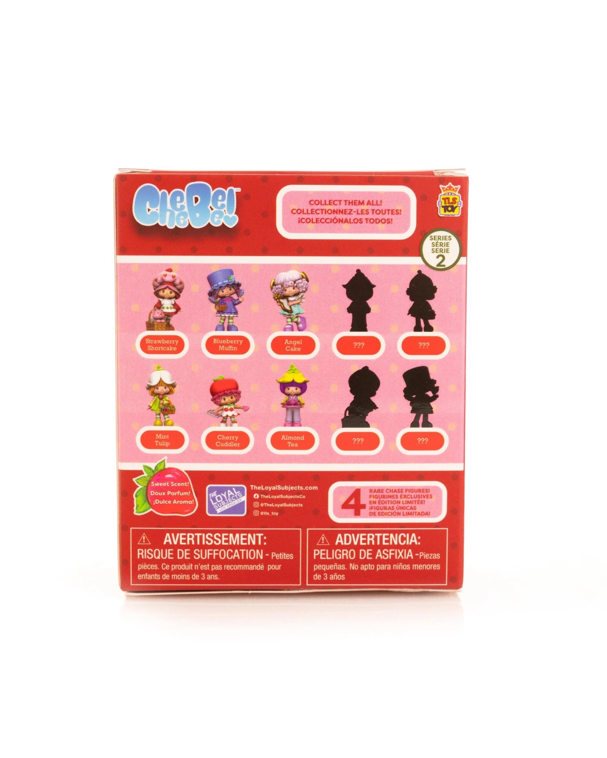 4 The World of Strawberry Shortcake CheeBee Series 2 Almond Tea 2.5 inch Figure, 4 of 4