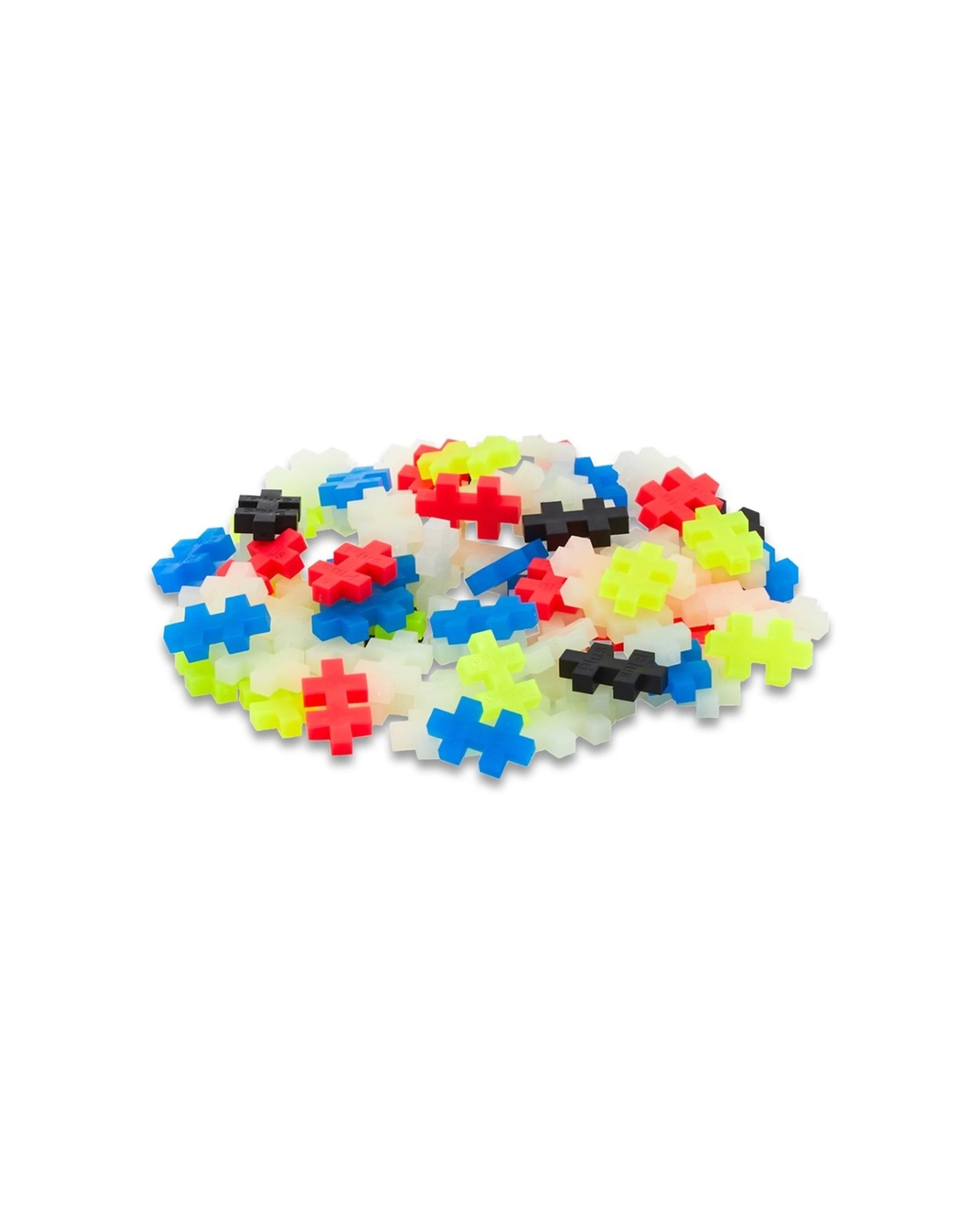 2 Plus-Plus 100pc Glow in The Dark Mix Puzzle Kids Interactive Learning Toy, 2 of 3