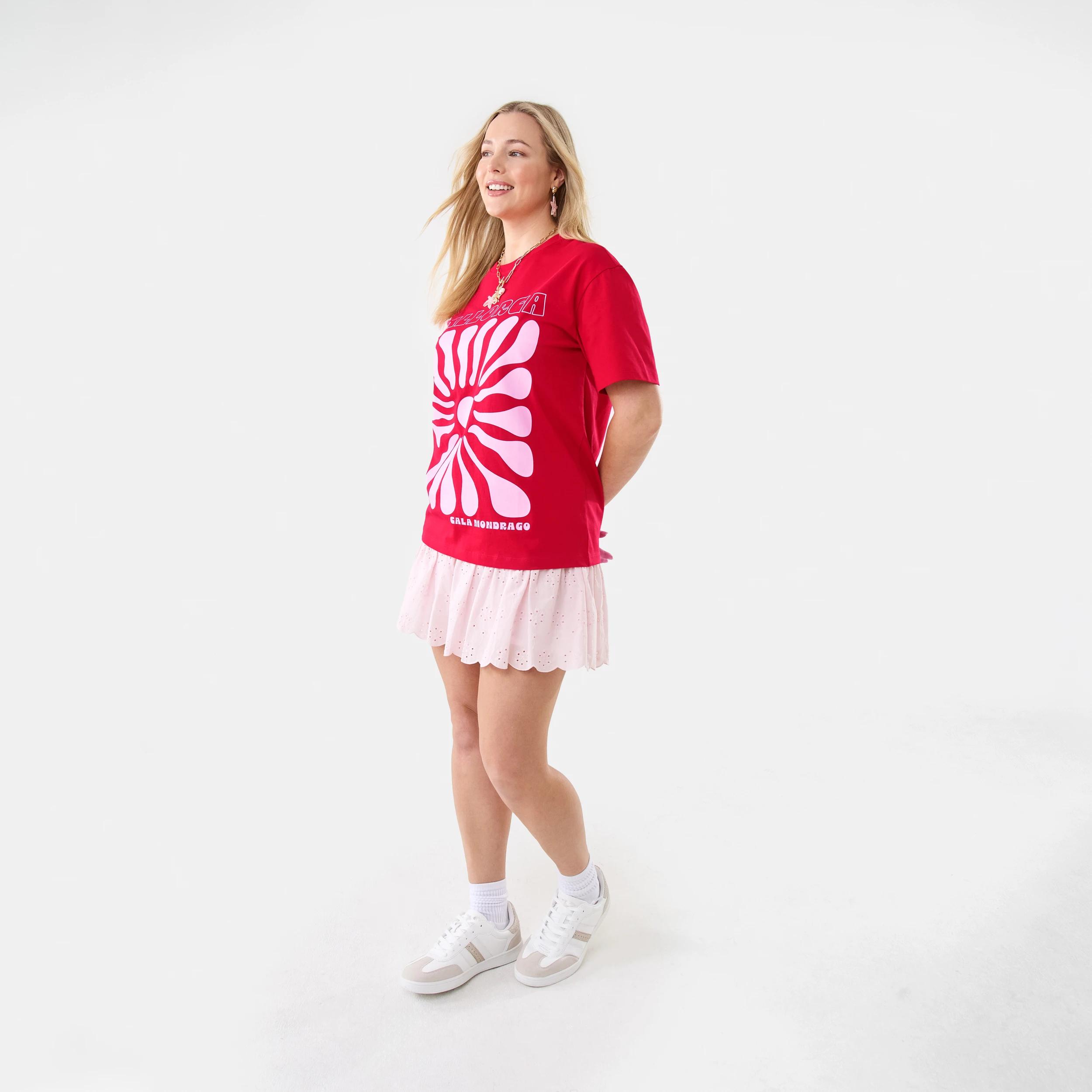 3 Short Sleeve Oversized Boyfriend T-shirt Mallorca, 3 of 7