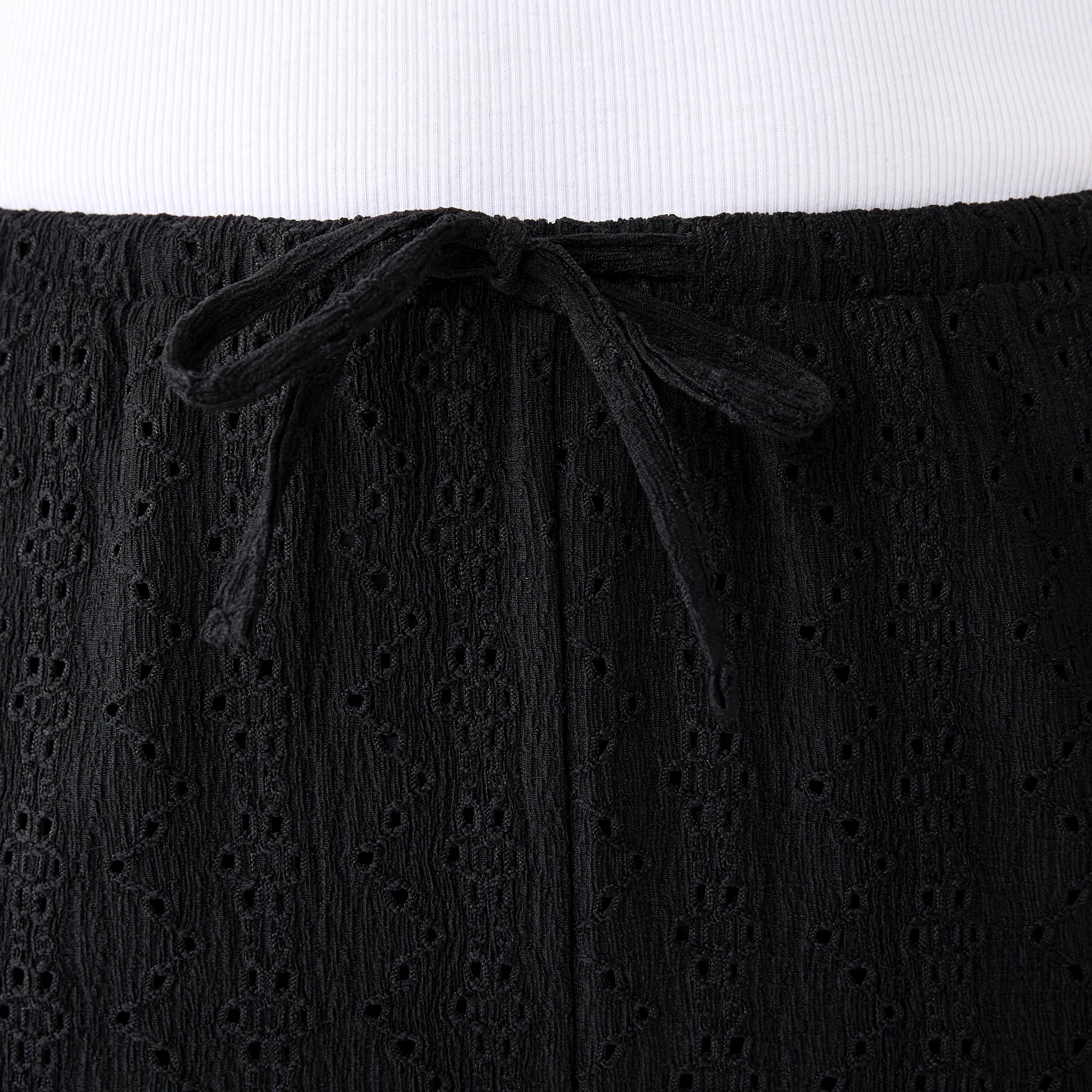 4 Broderie Pants Black, 4 of 5
