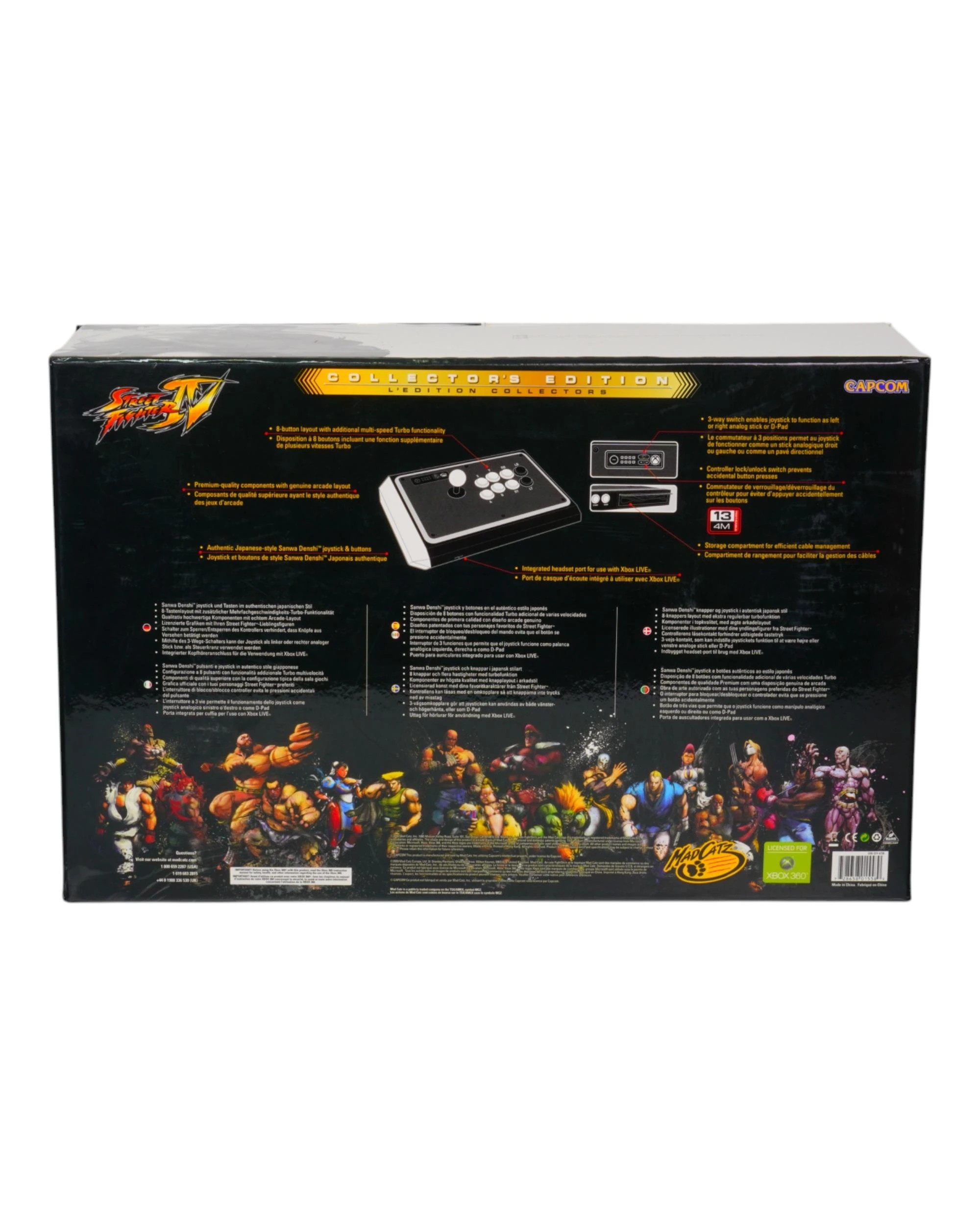 7 Xbox 360 Street Fighter IV Arcade Fightstick Tournament Edition, 7 of 9