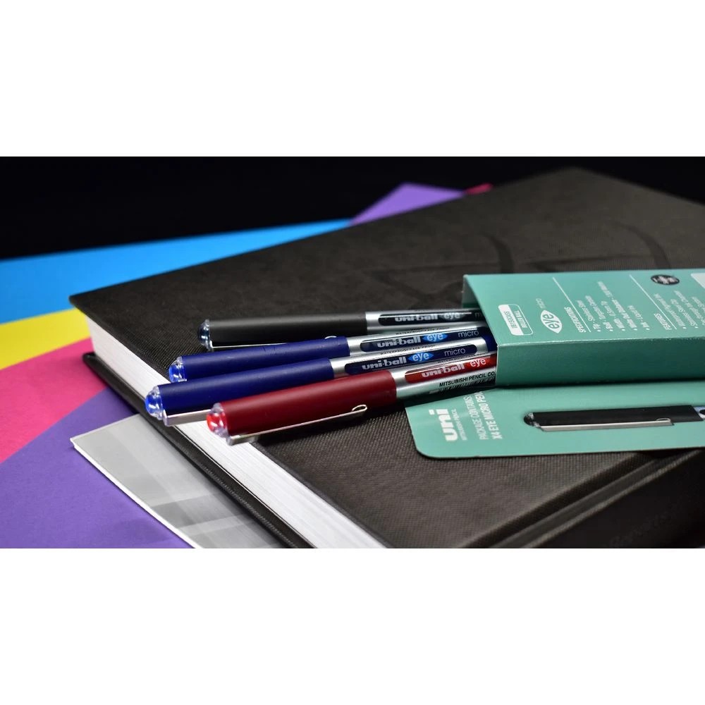 6 Uni-Ball Eye Micro Rollerball Pens Assorted 4 Pack, 6 of 6