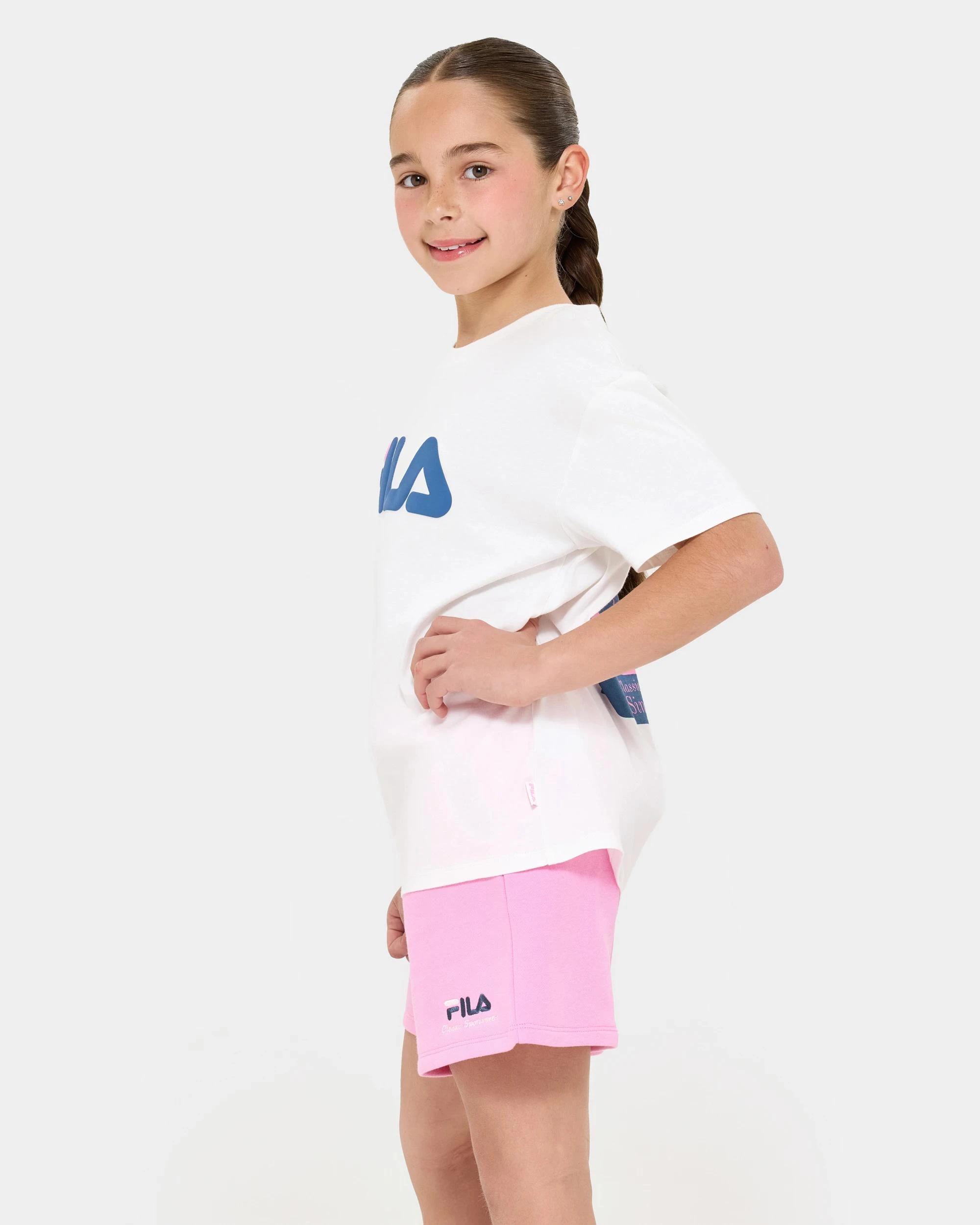 2 Fila Oversized Harper Athletics Club T-shirt - Cream CREAM, 2 of 7