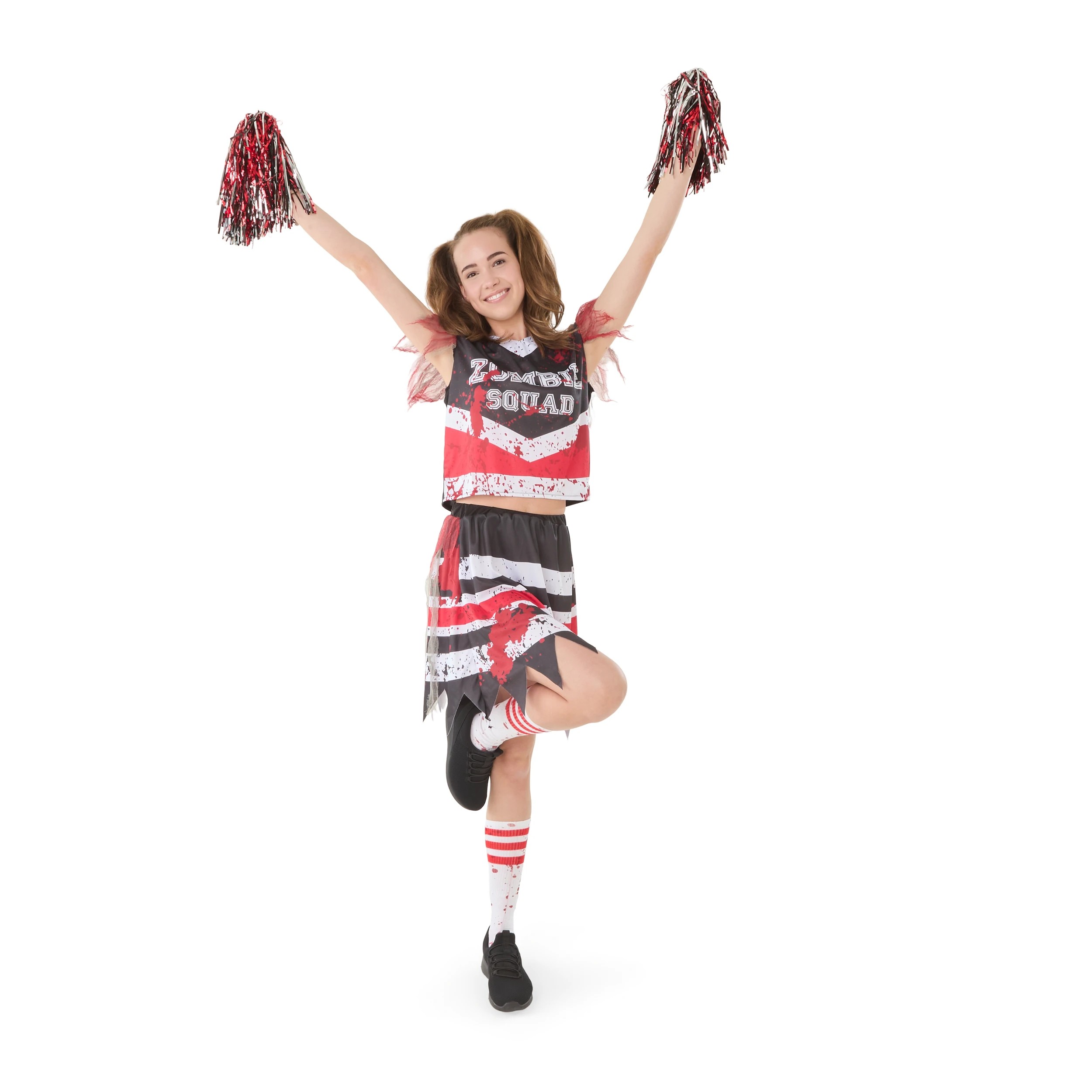 2 6 Piece Cheerleader Costume - Ages 16+, 2 of 10