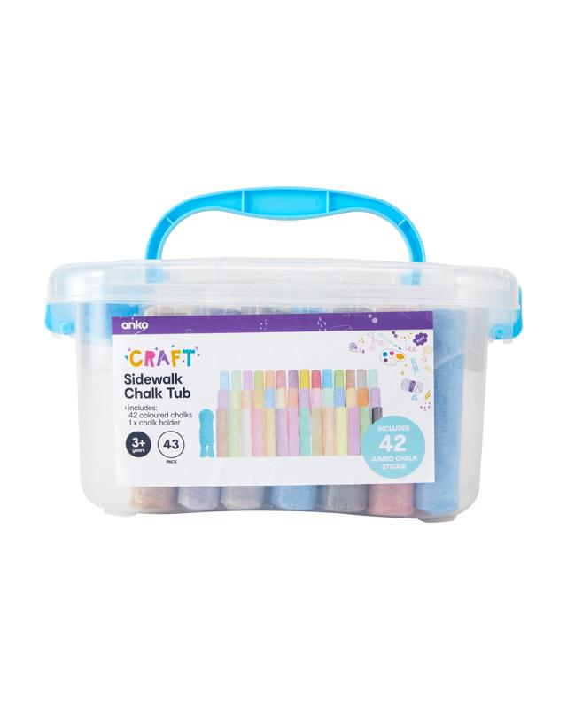 43 Pack Sidewalk Chalk